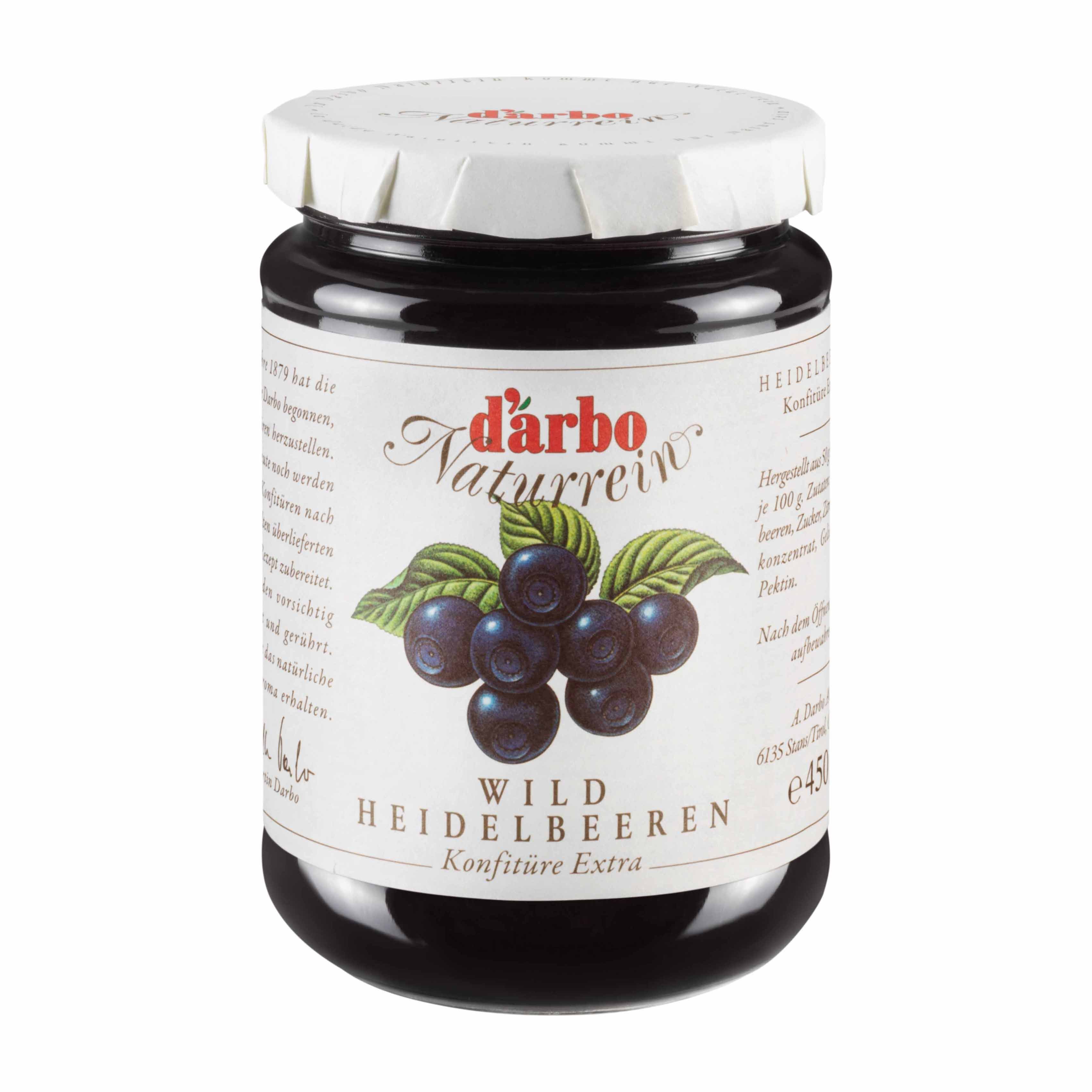 Darbo Heidelbeer Konfitüre