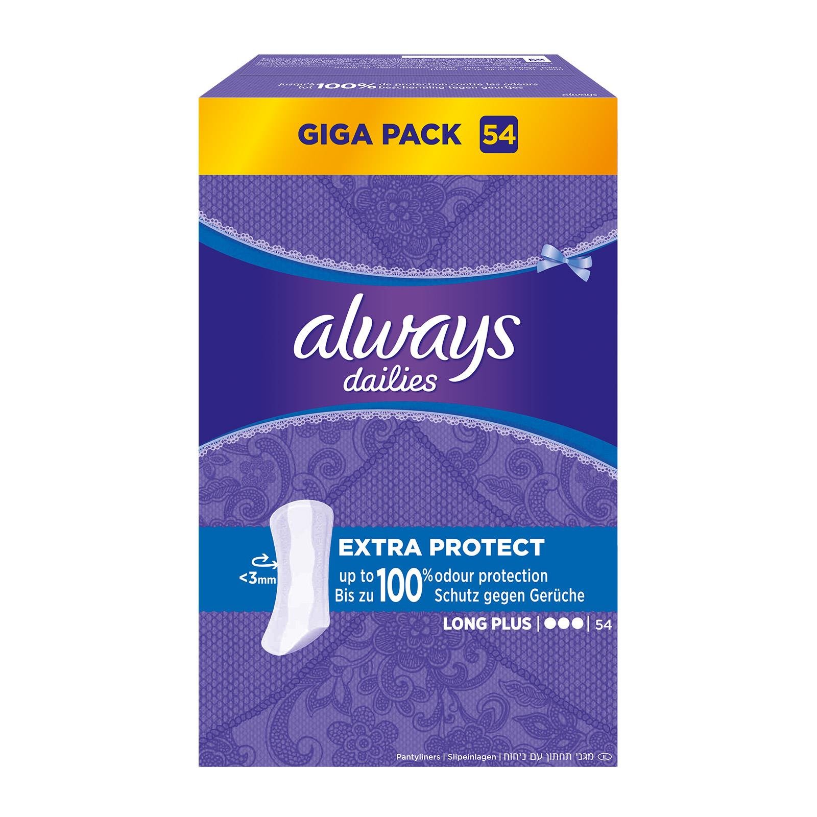Always Long Plus Slipeinlagen Giga Pack
