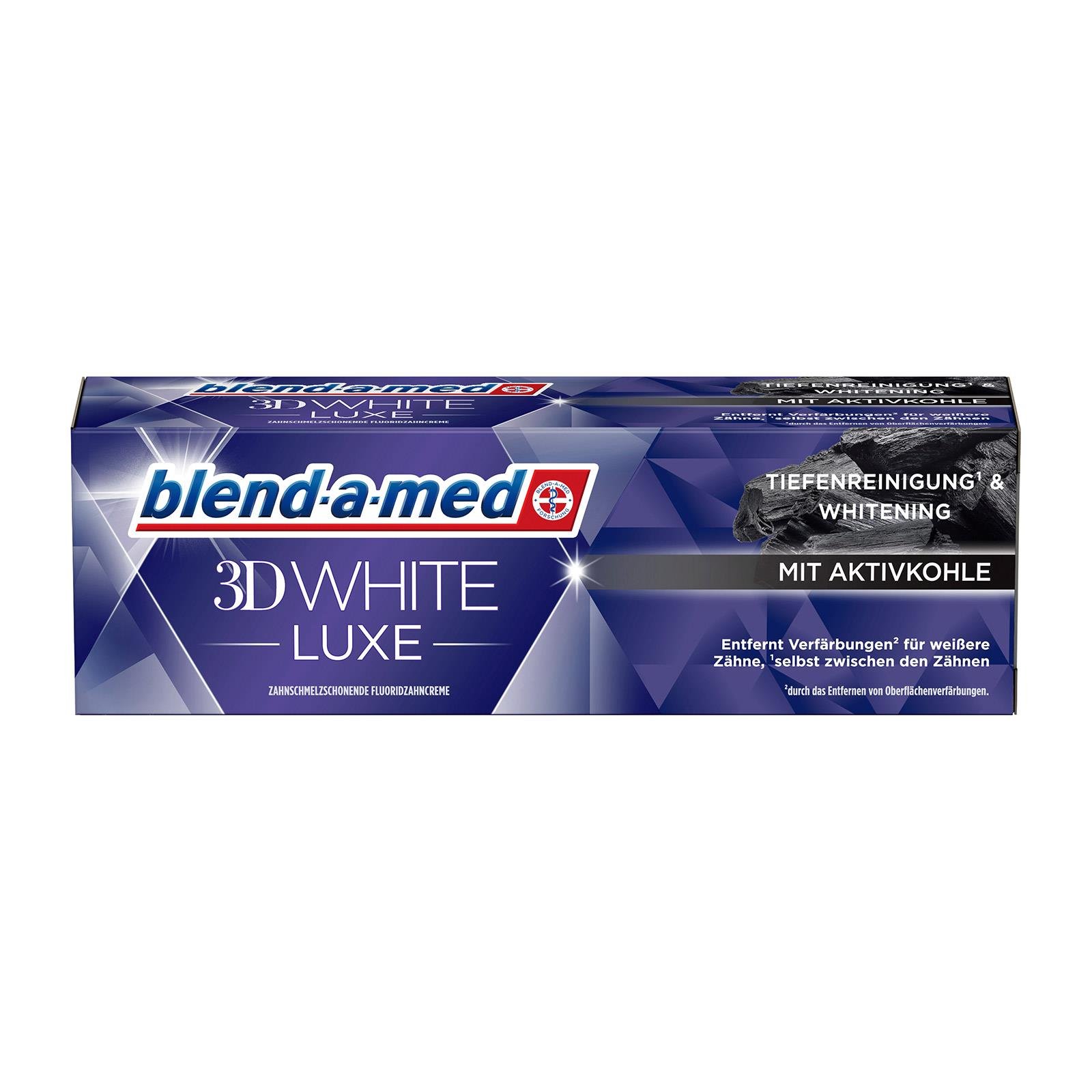 blend-a-med 3D White Luxe mit Aktivkohle Zahncreme