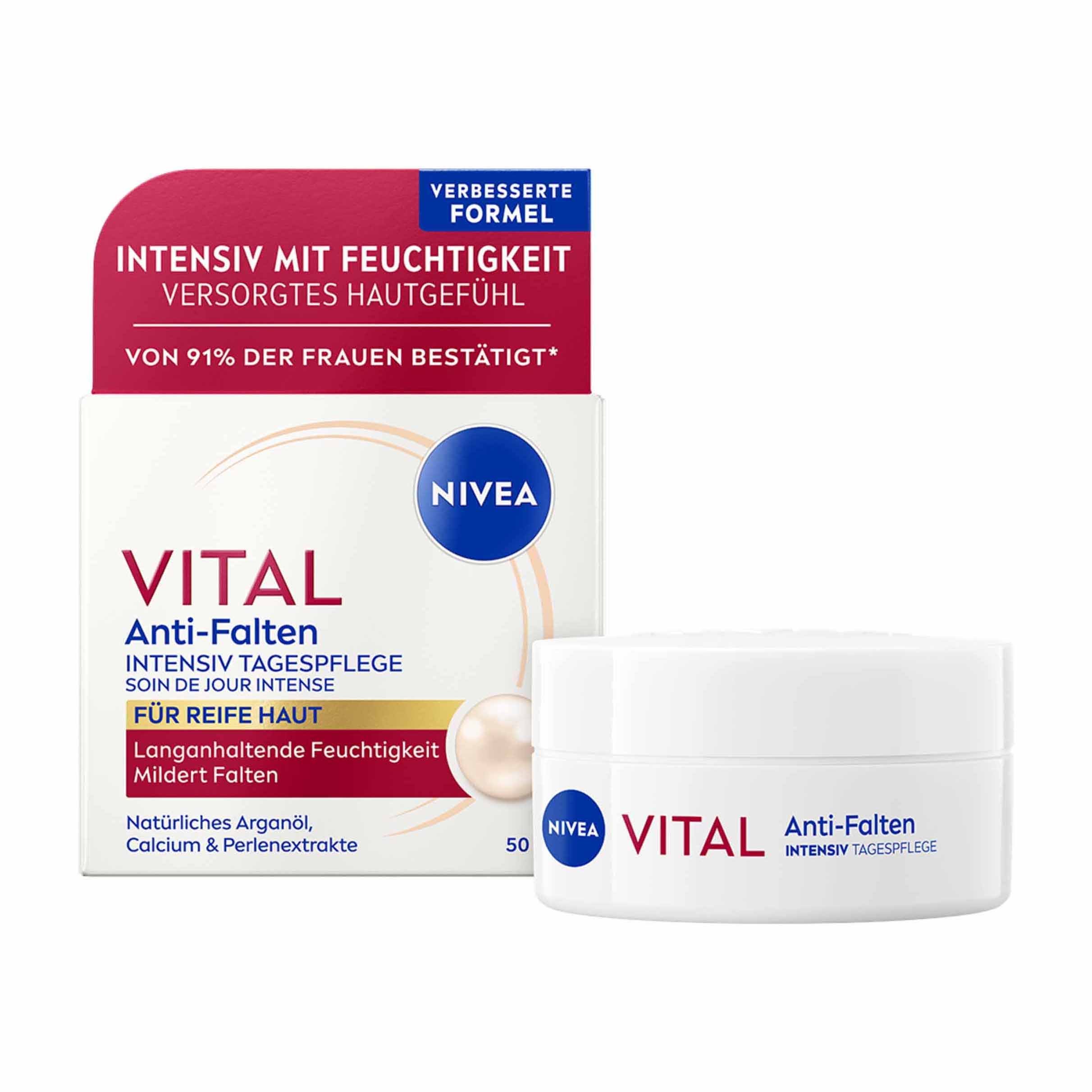 NIVEA Vital Aufbauende Tagespflege für reife Haut