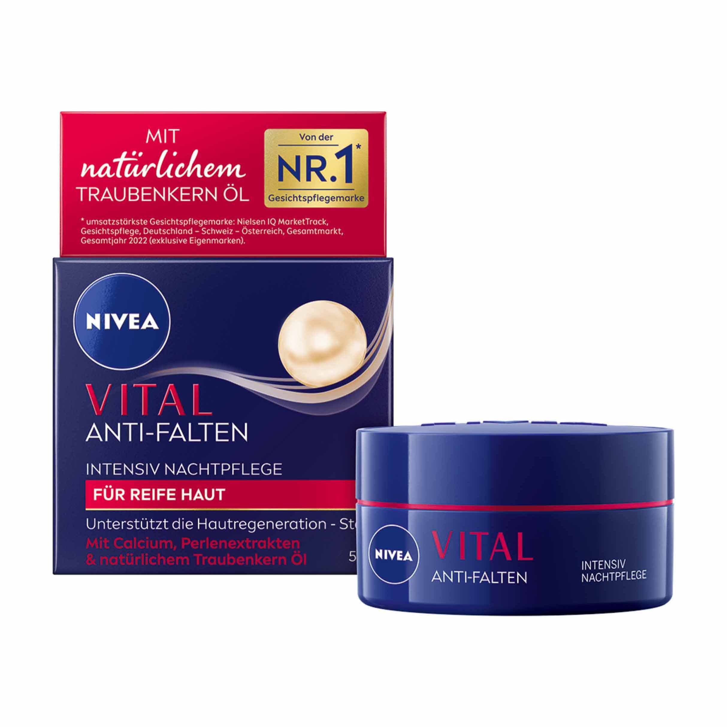NIVEA VITAL Anti-Falten Intensiv Nachtpflege