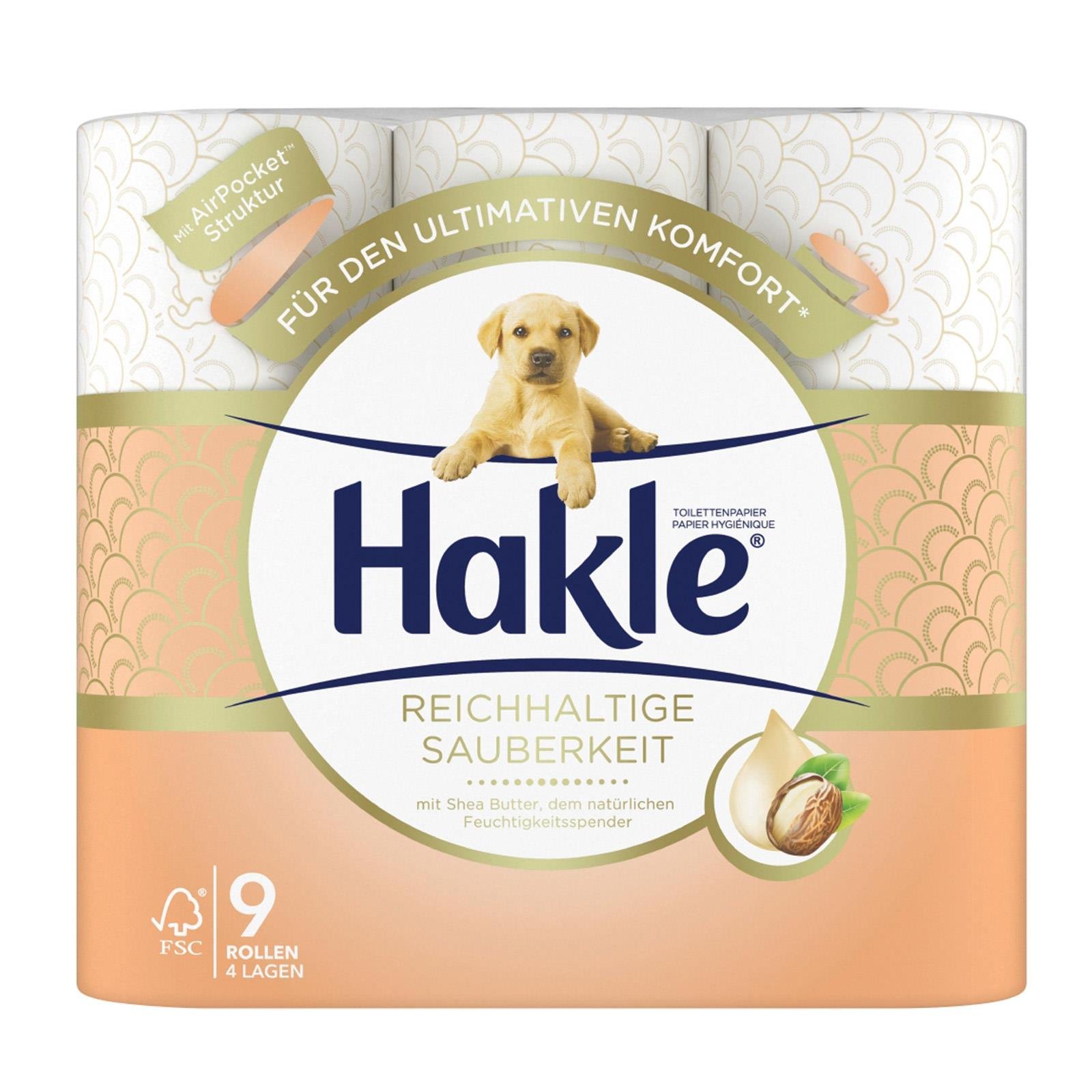 Hakle Toilettenpapier Reichhaltige Sauberkeit