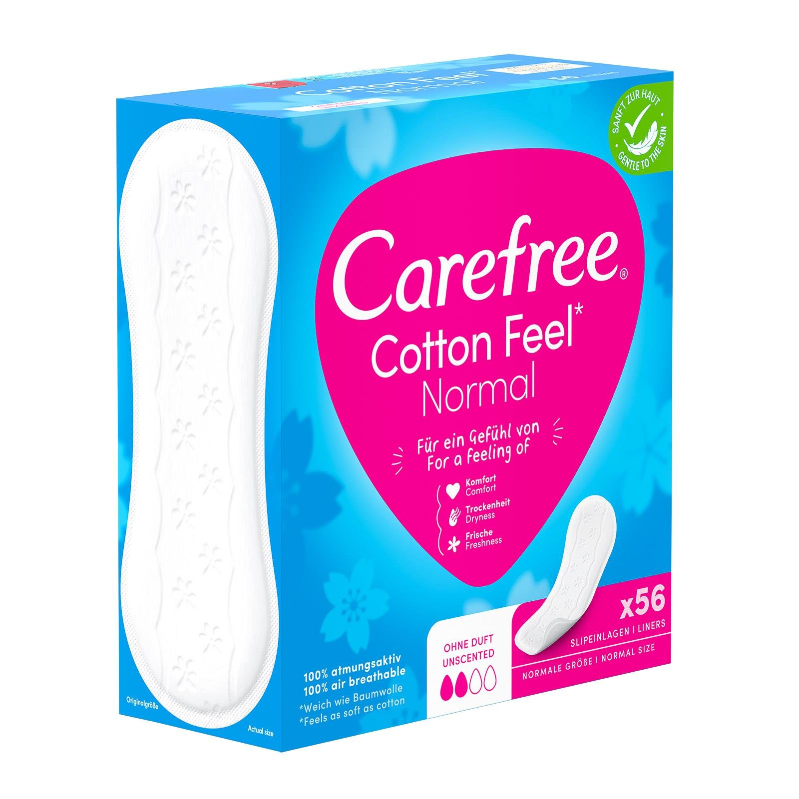 Carefree Cotton Slipeinlagen