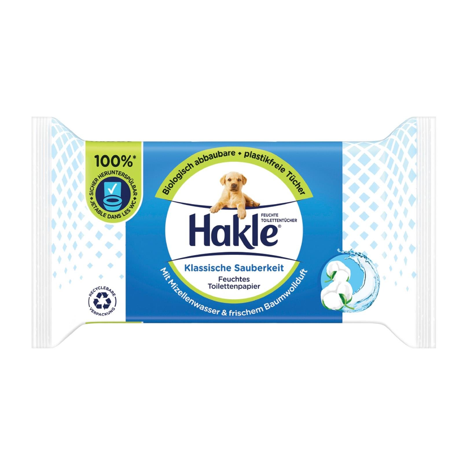 Hakle Feucht Klassische Sauberkeit