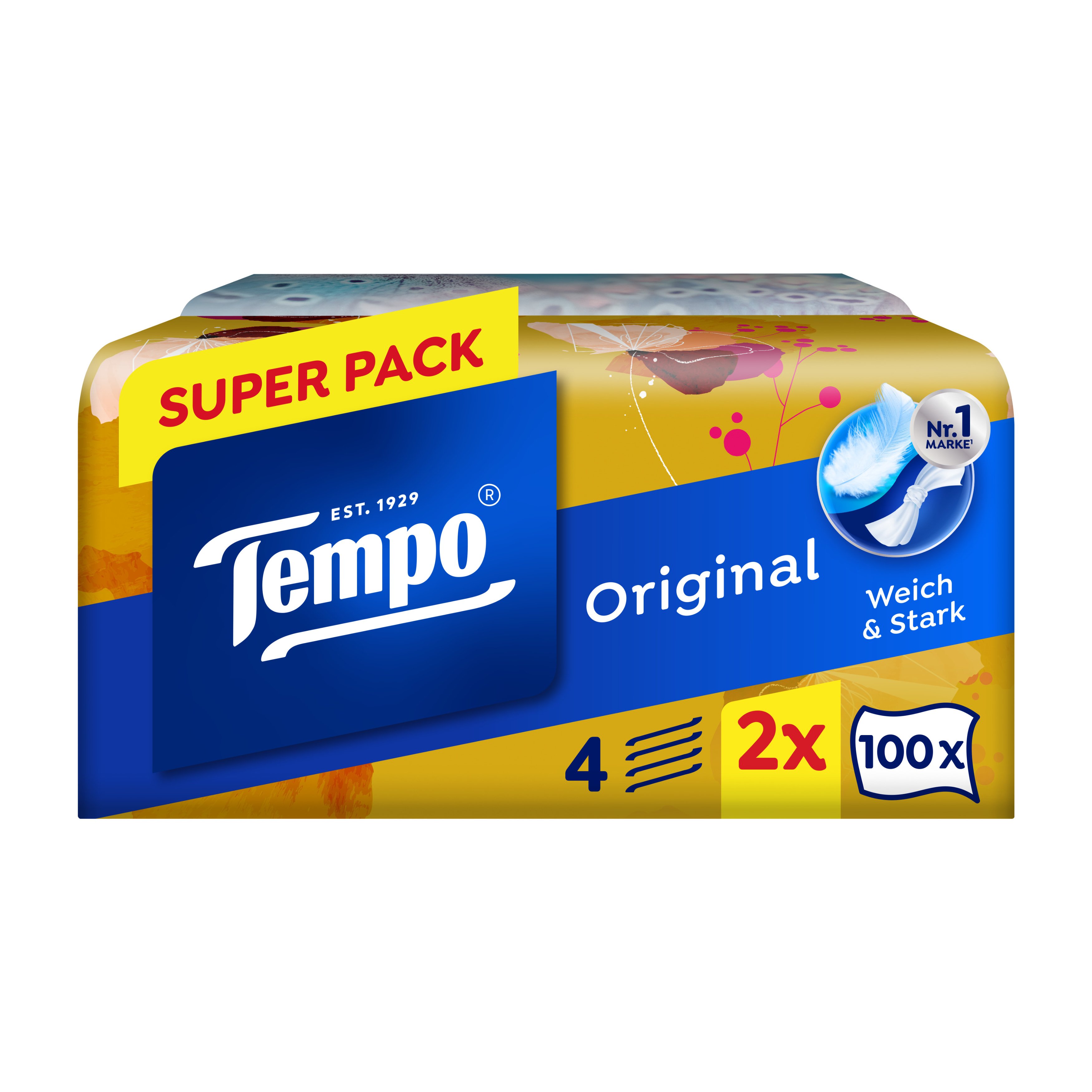 Tempo Taschentücher Duo Box