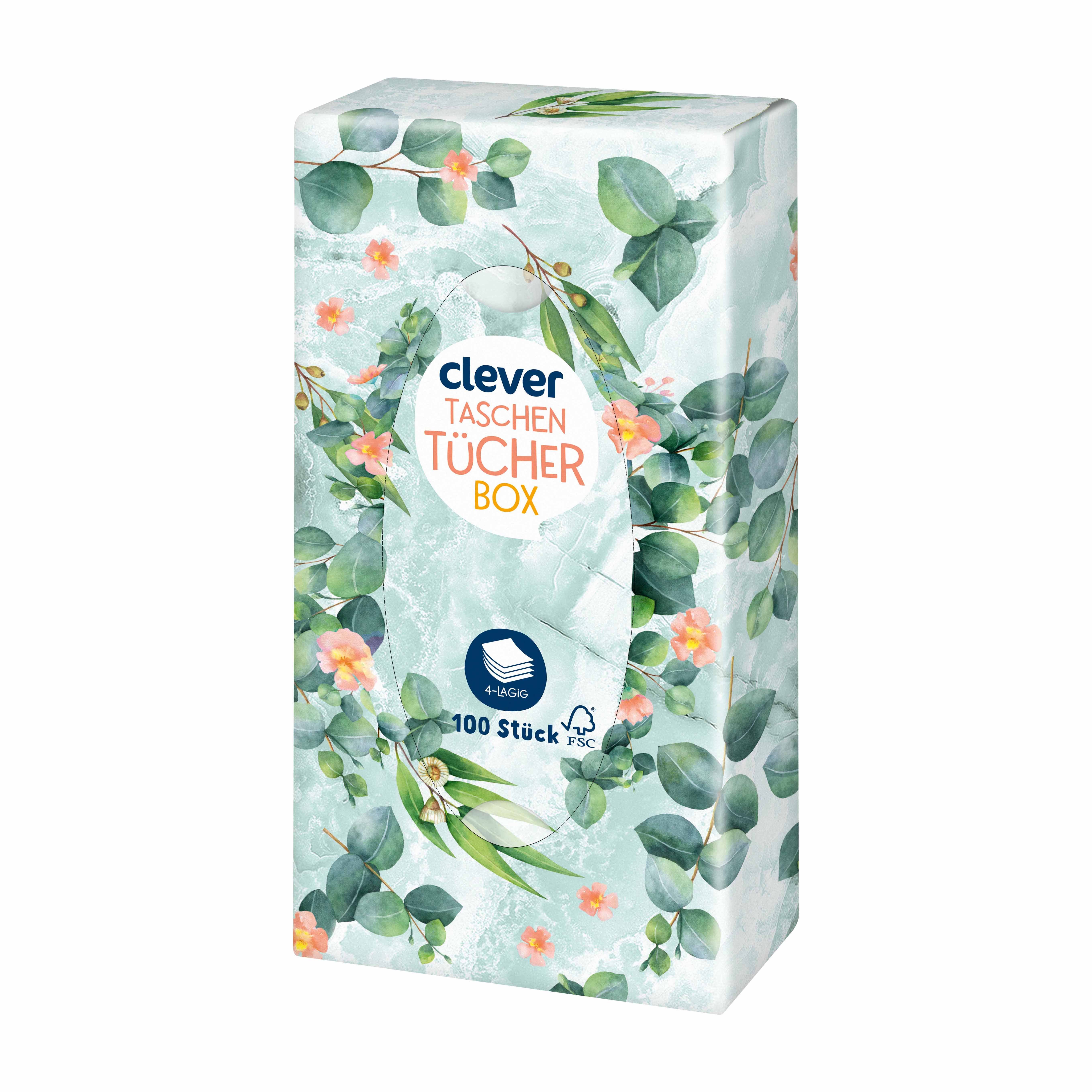 Clever Taschentücher Box