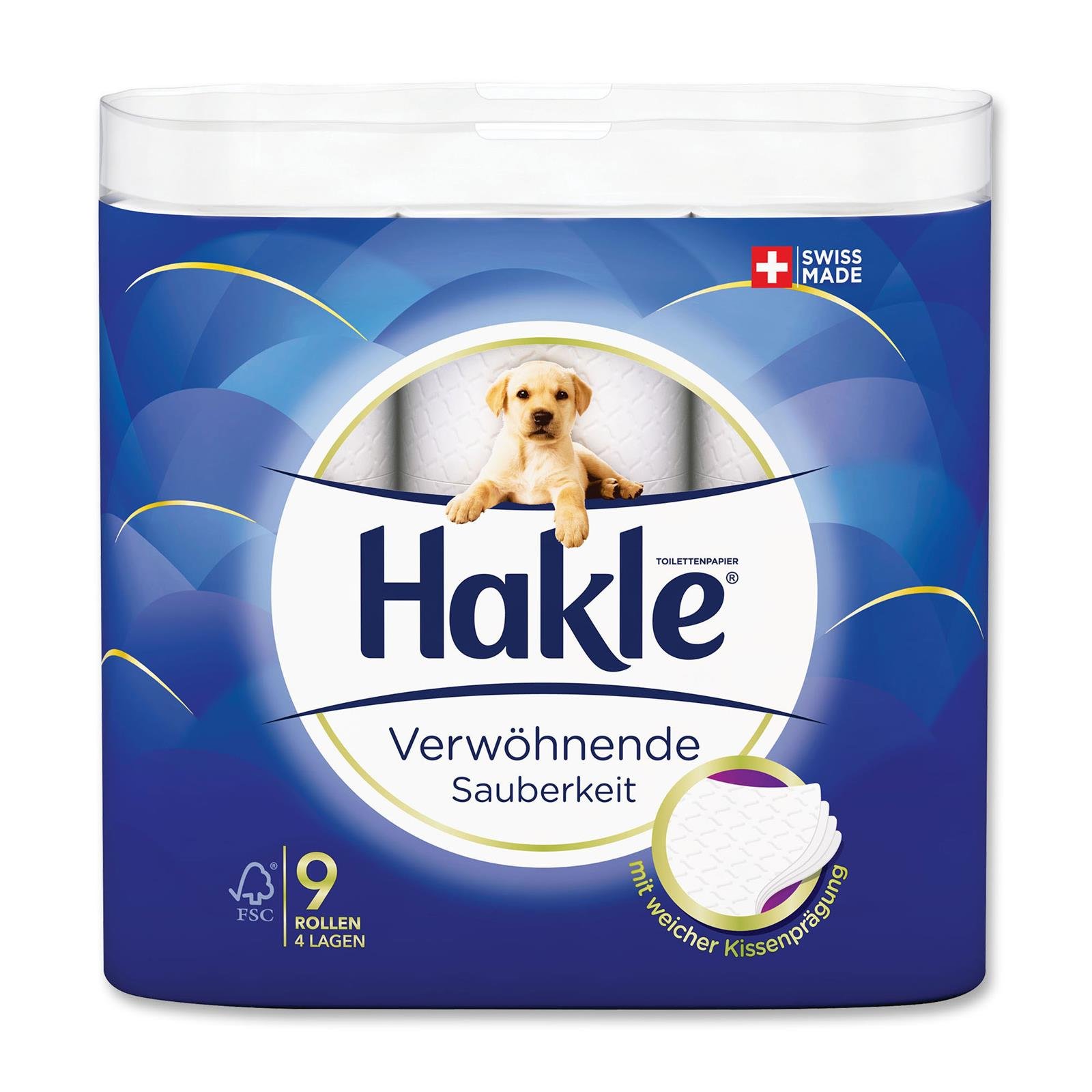 Hakle Toilettenpapier Verwöhnende Sauberkeit