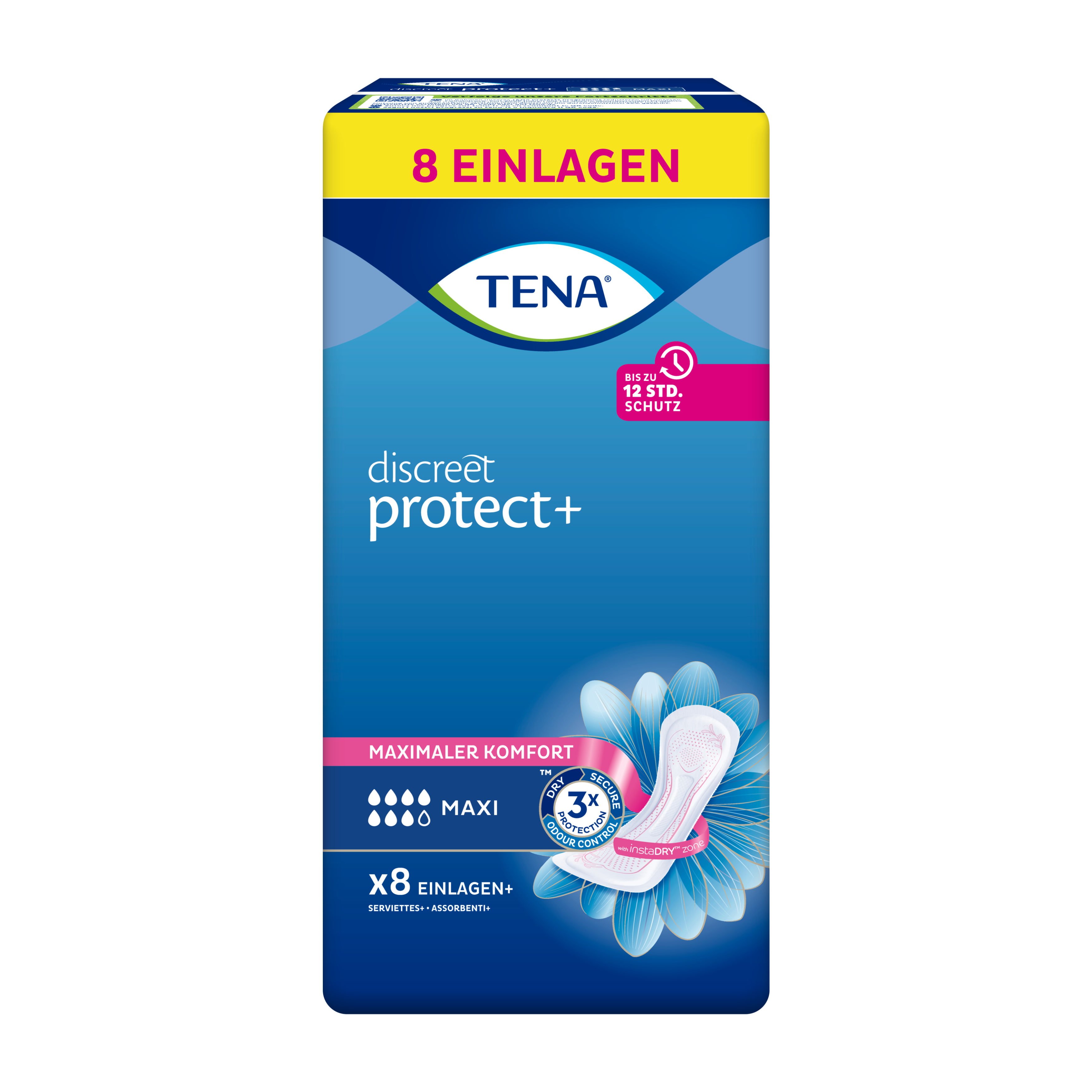 TENA Discreet protect+ Maxi