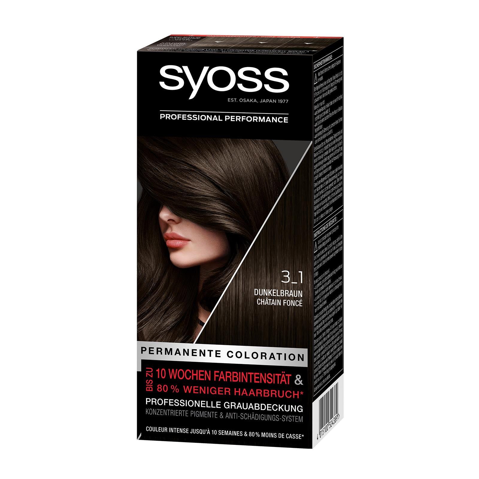 Syoss Color 3-1 Dunkelbraun