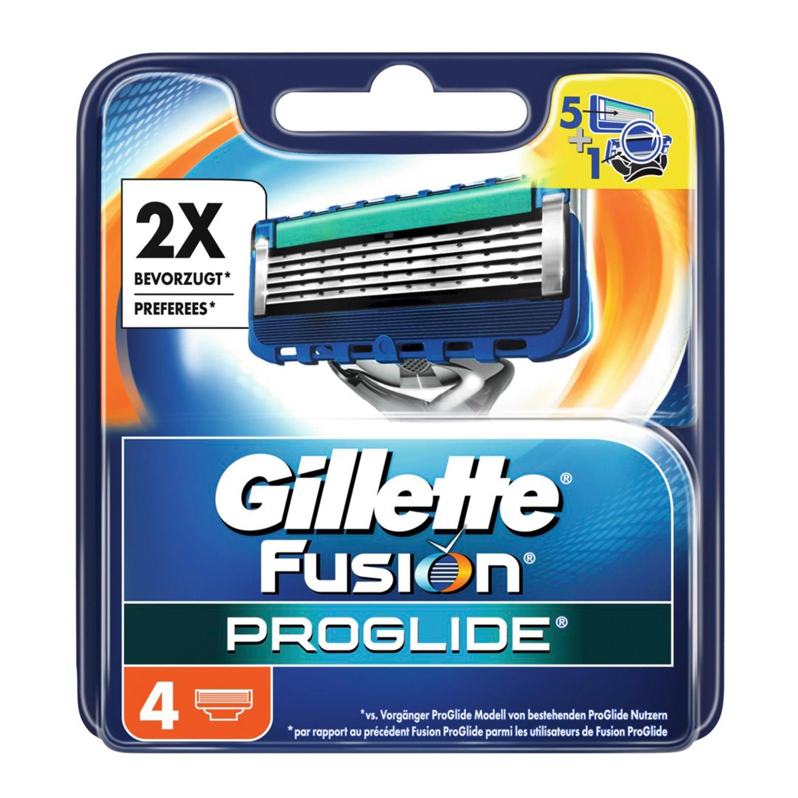 Gillette Fusion Proglide Rasierklingen