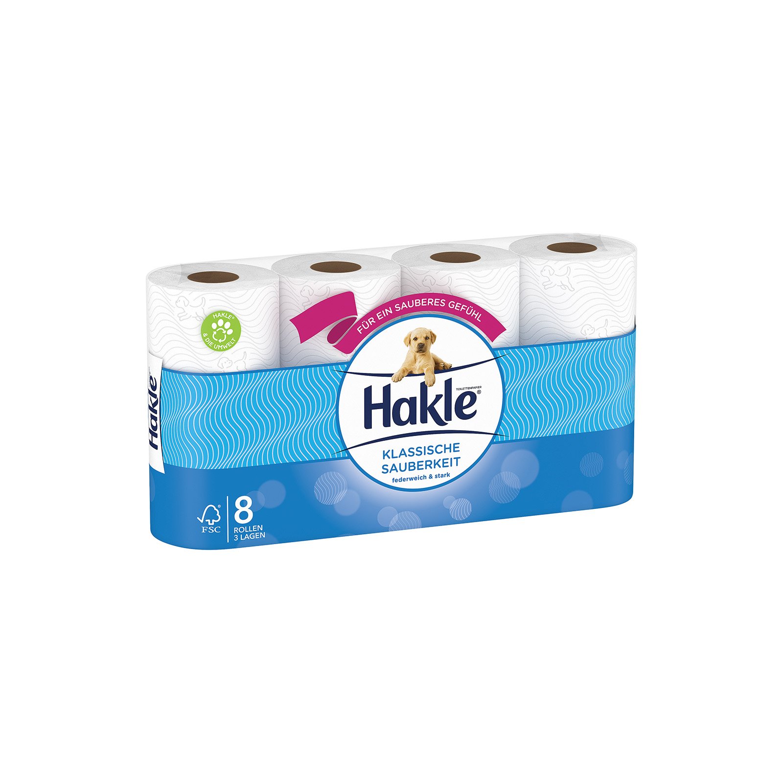 Hakle Toilettenpapier Klassiche Sauberkeit