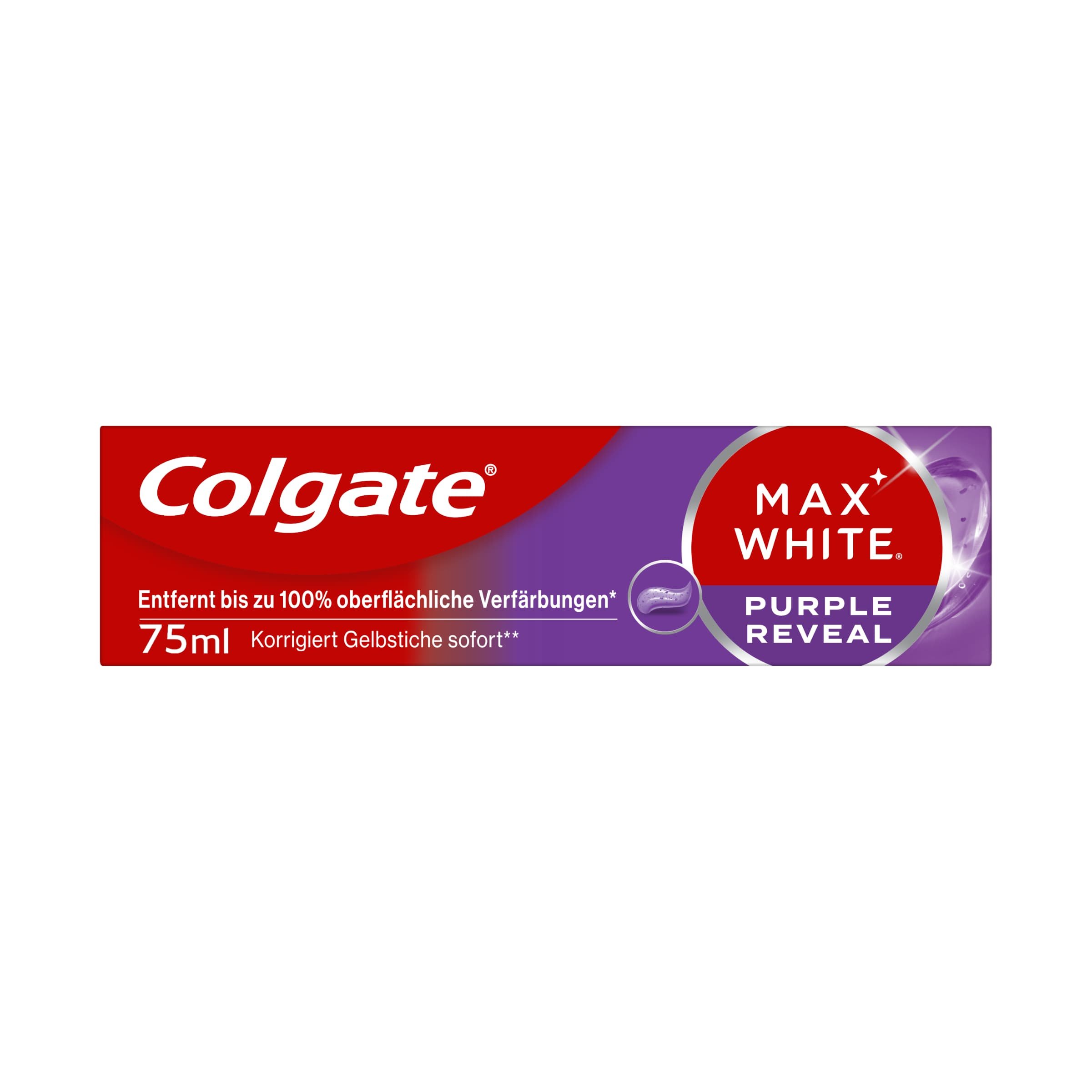 Colgate Max White Purple Reveal