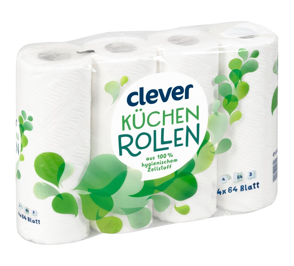 Clever Küchenrolle 64 Blatt