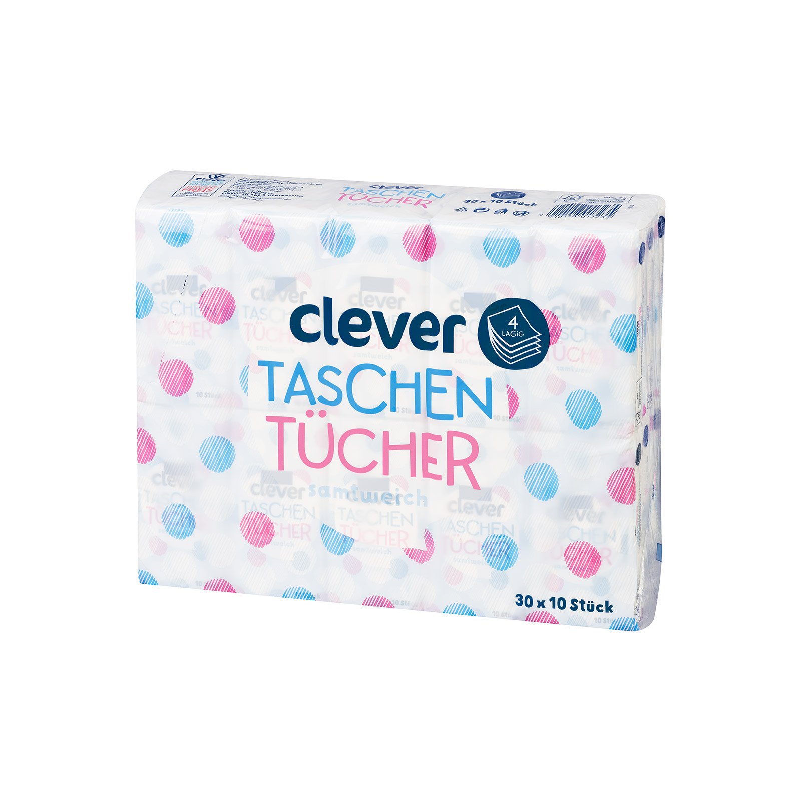 Clever Taschentücher 4-lagig