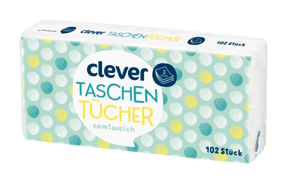 Clever Taschentücher 3-lagig