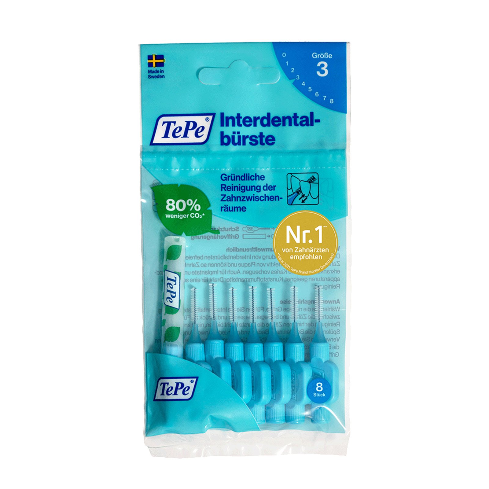 TePe Interdentalbürsten Blau