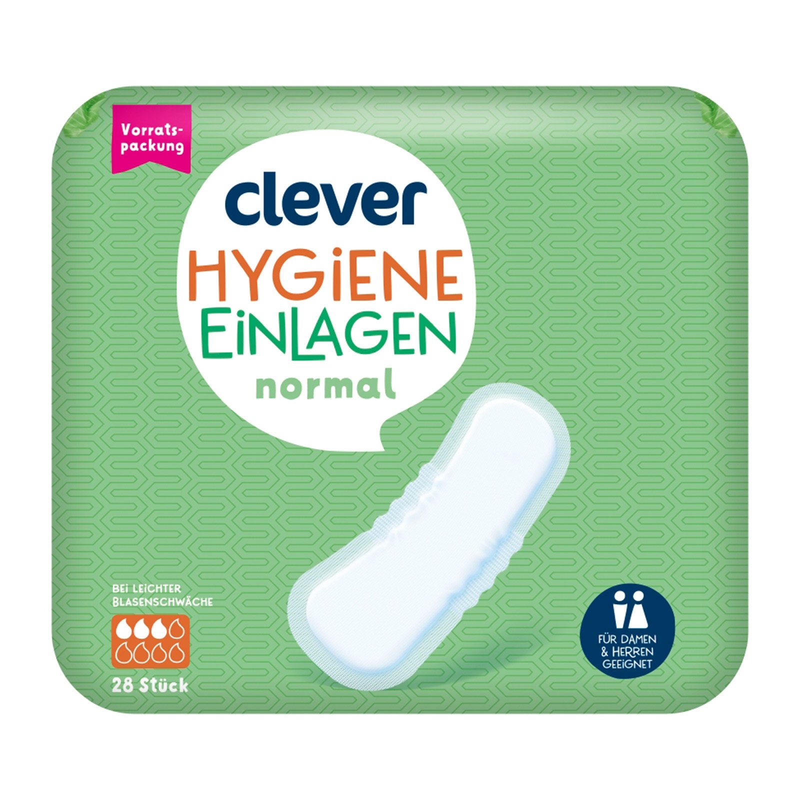 Clever Hygieneeinlagen Normal
