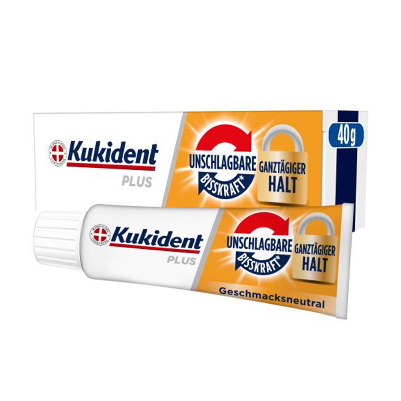 Kukident Plus Haftcreme Bisskraft