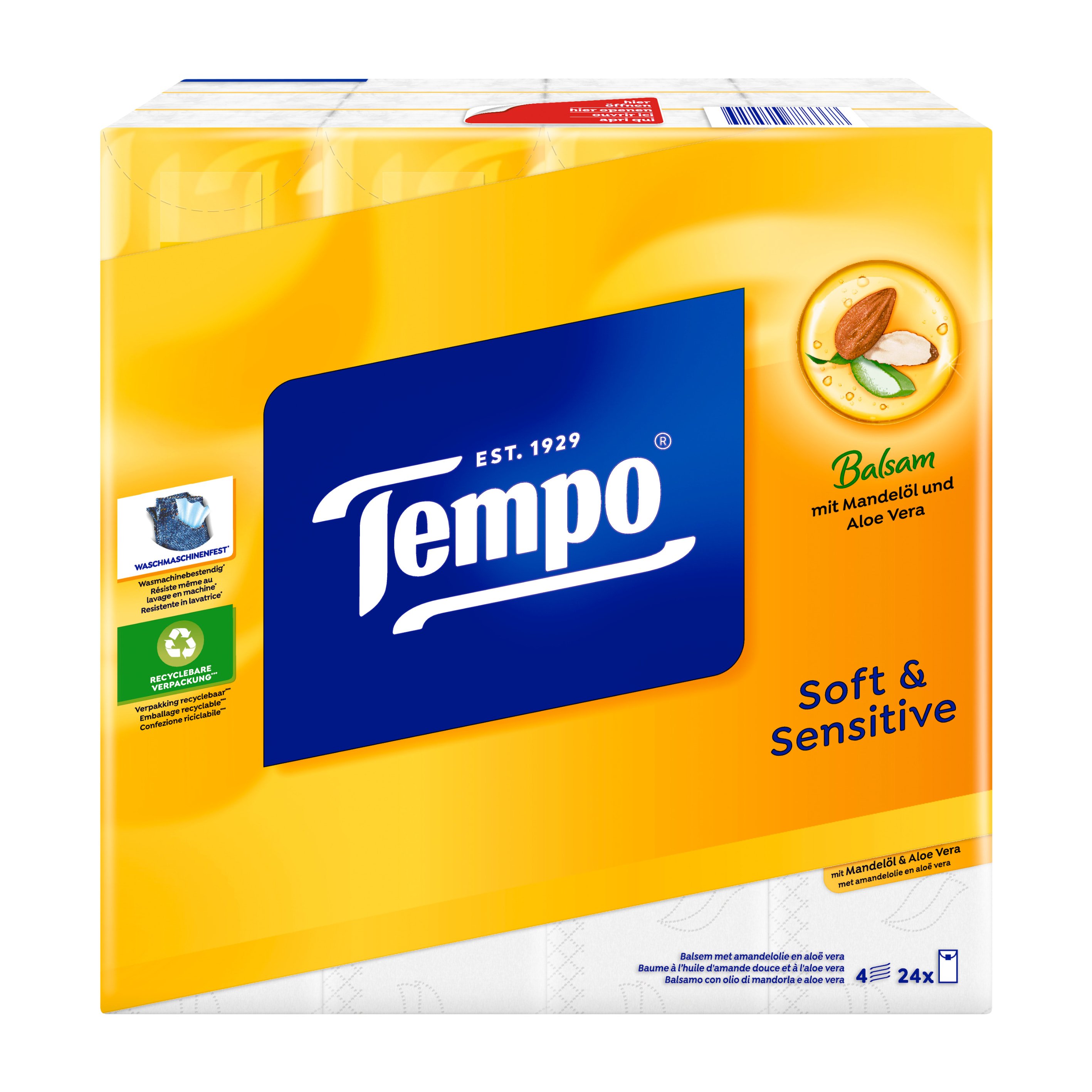 Tempo Taschentücher Soft & Sensitiv