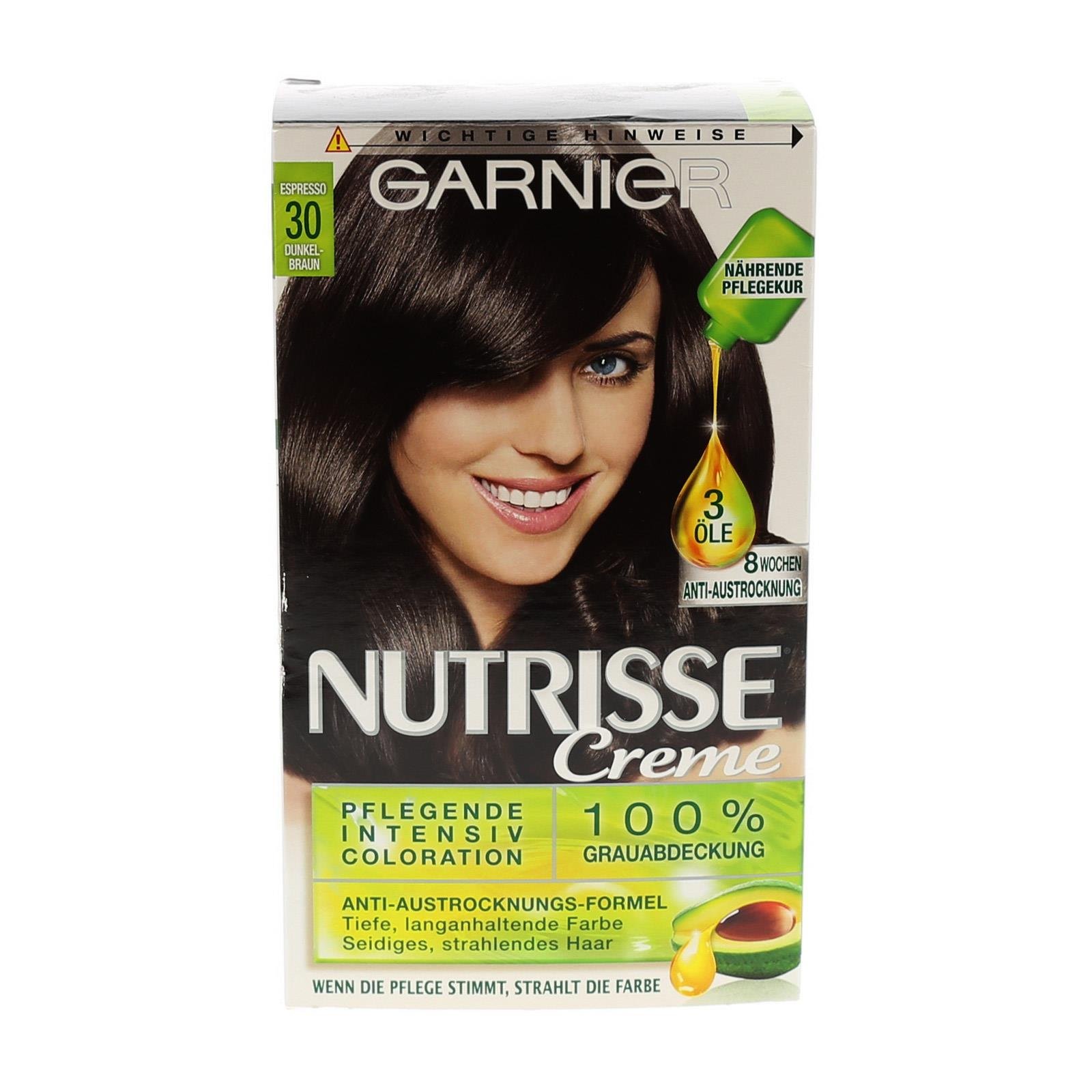 Garnier Nutrisse Nr. 30 Dunkelbraun