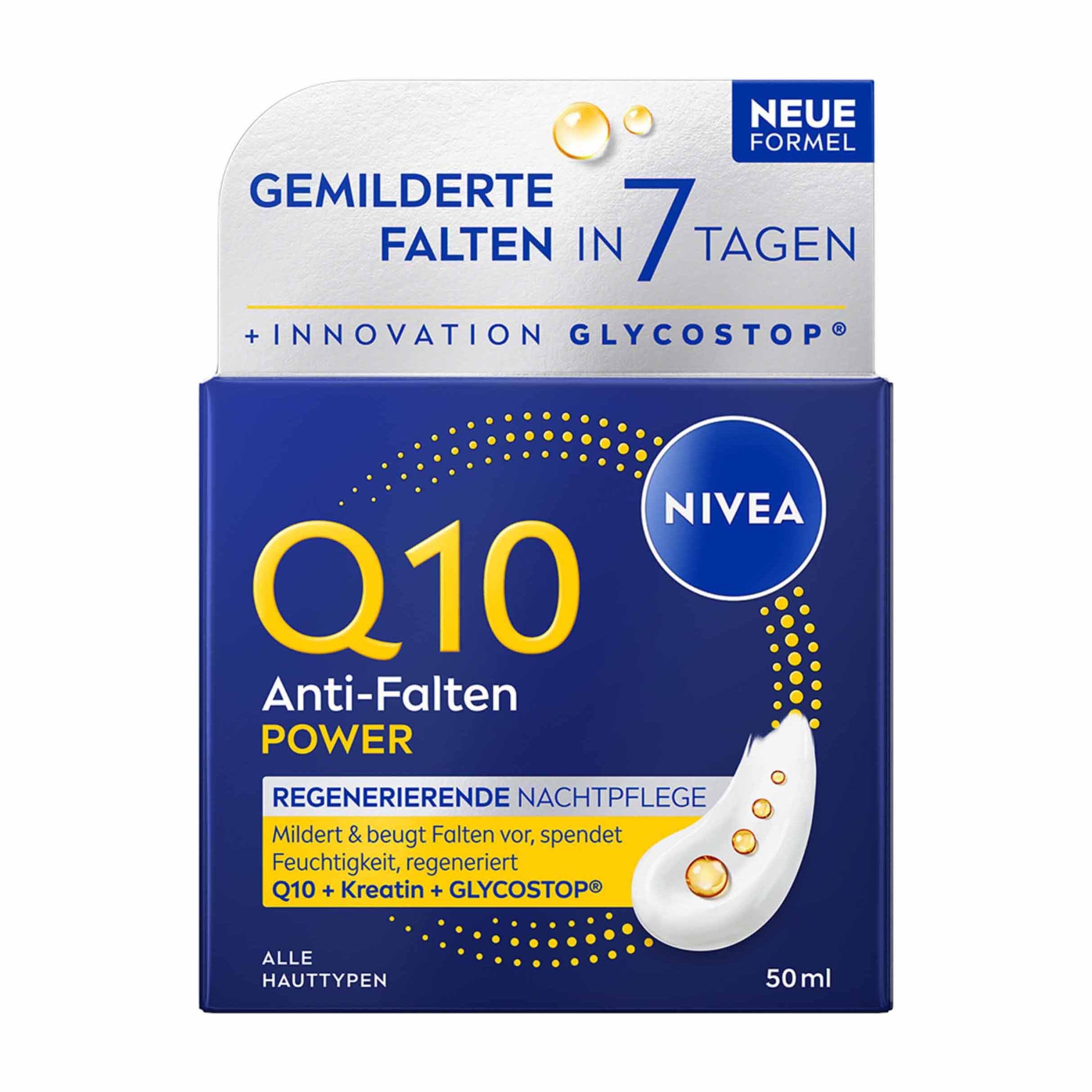 NIVEA Q10 POWER Anti-Falten Regenerierende Nachtpflege