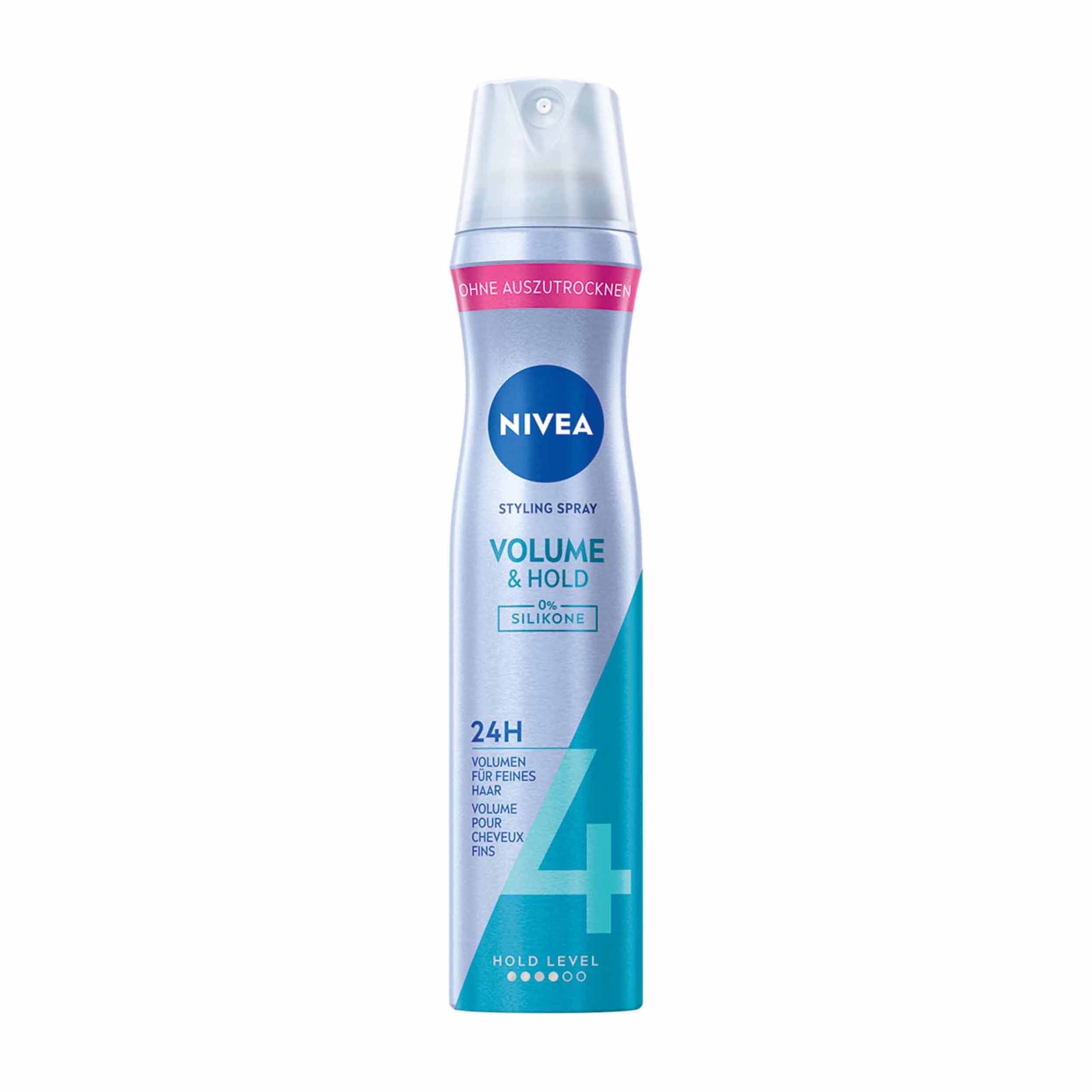 NIVEA Volume & Hold Styling Spray Hold Level 4
