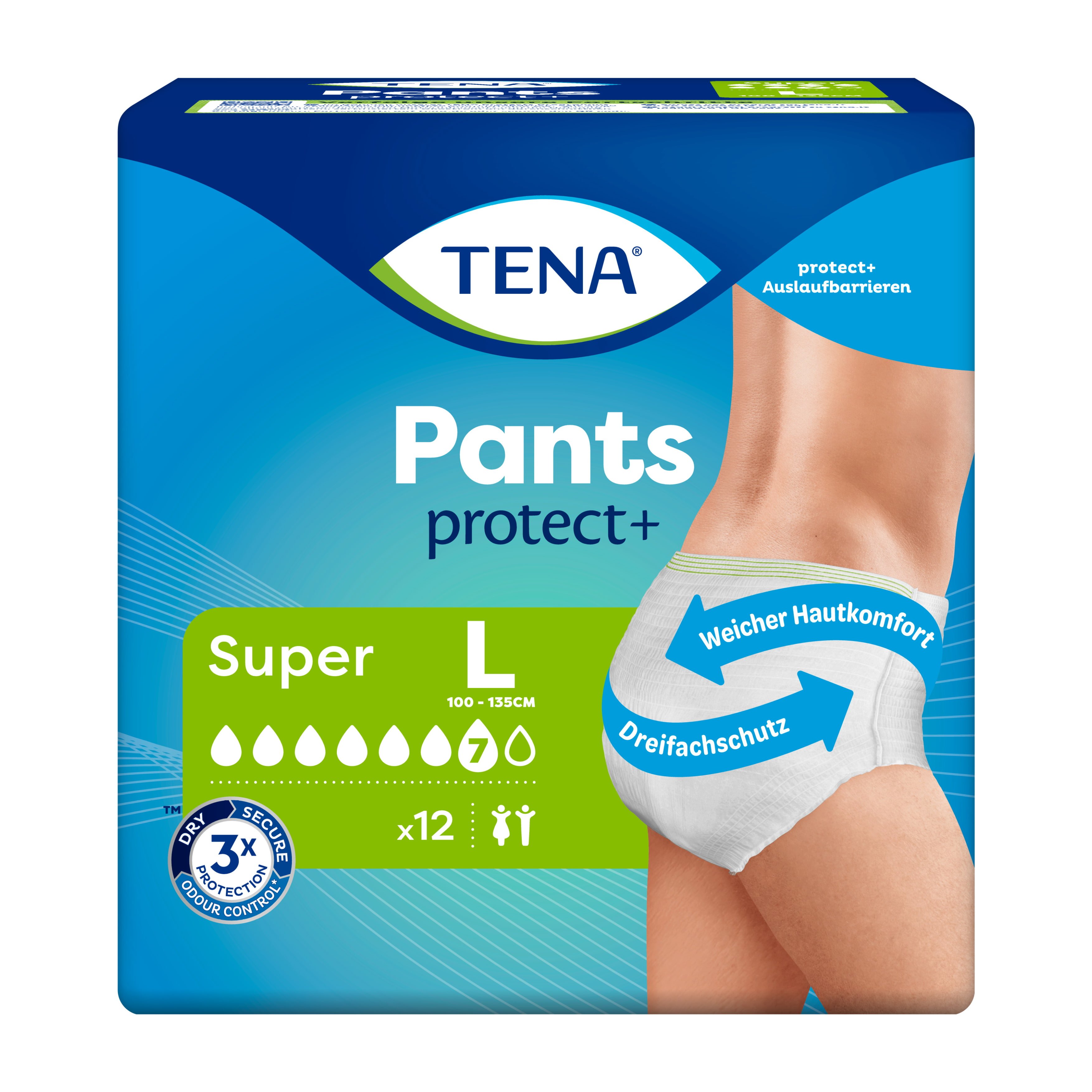 TENA Pants protect+ Super L