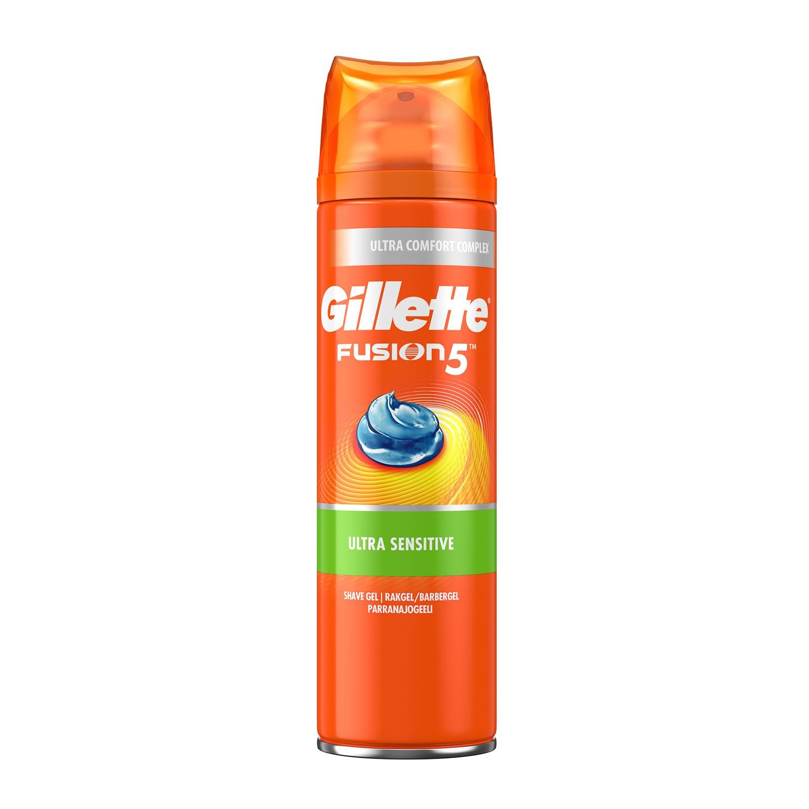 Gillette Fusion Rasiergel für empfindliche Haut