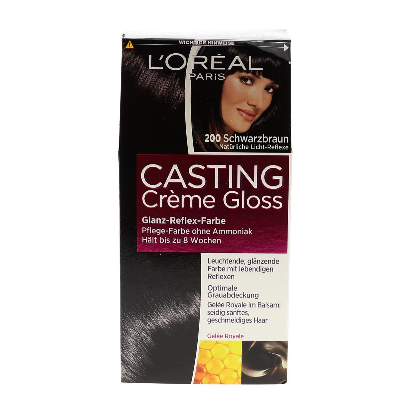L'Oreal Casting Gloss Nr. 200 Schwarzbraun
