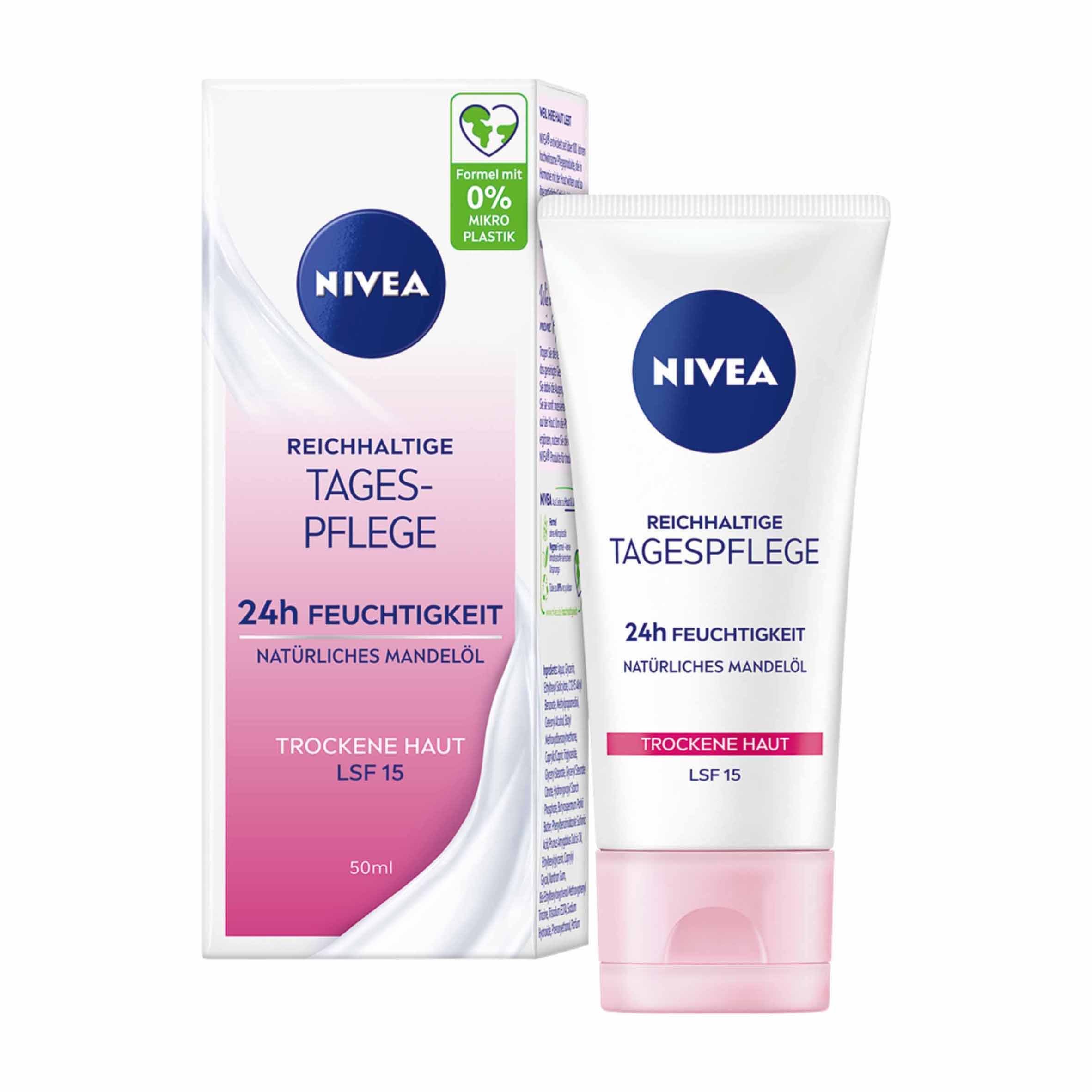 NIVEA Reichhaltige Tagespflege 24h Feuchtigkeit