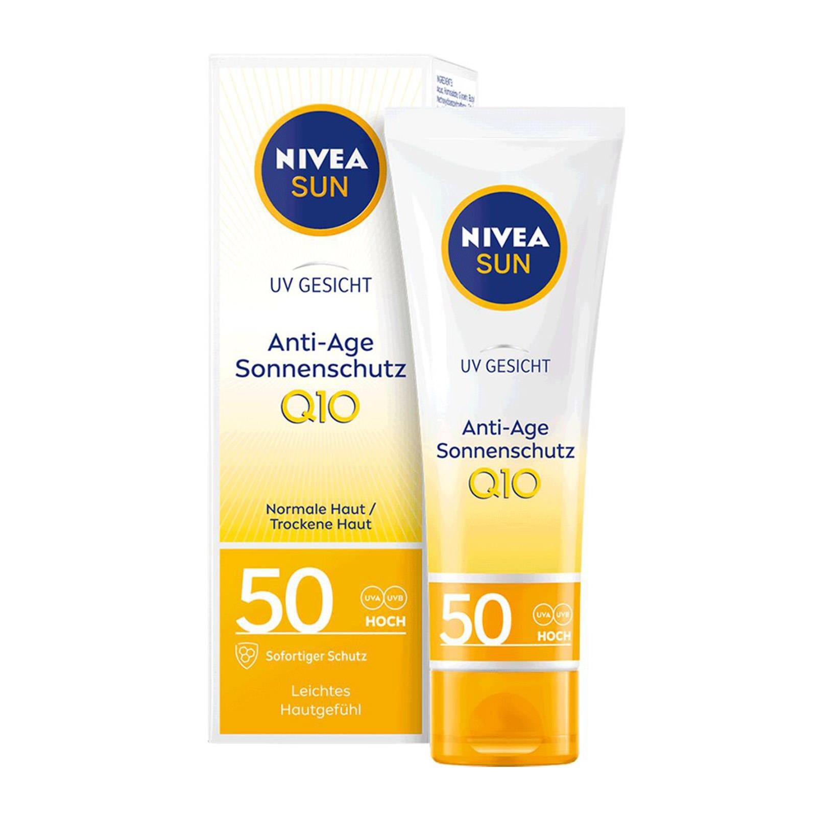 Nivea Sun Face Cream Anti Age Q10