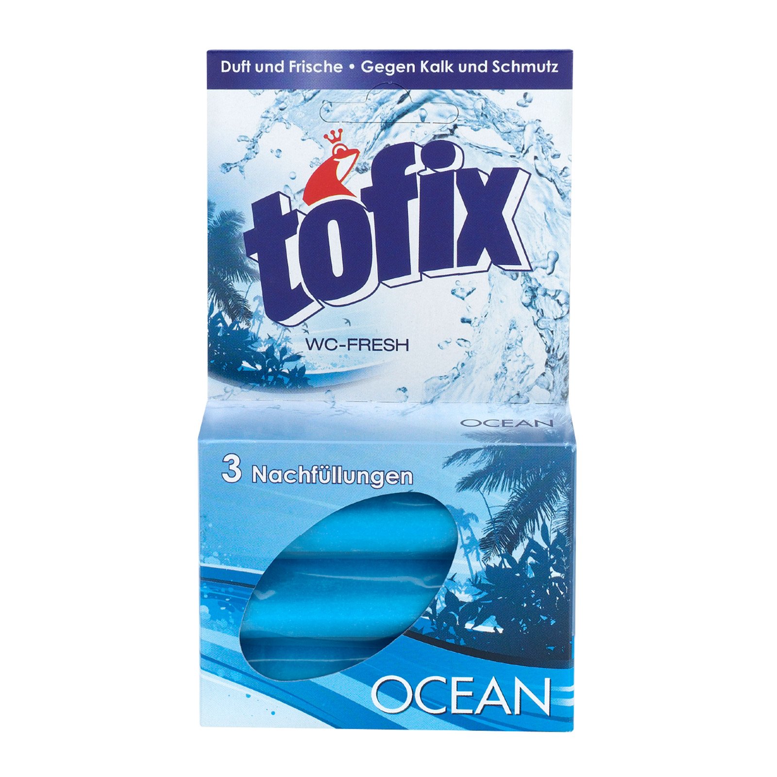 Tofix WC Beckensteine Ocean Nachfüllung