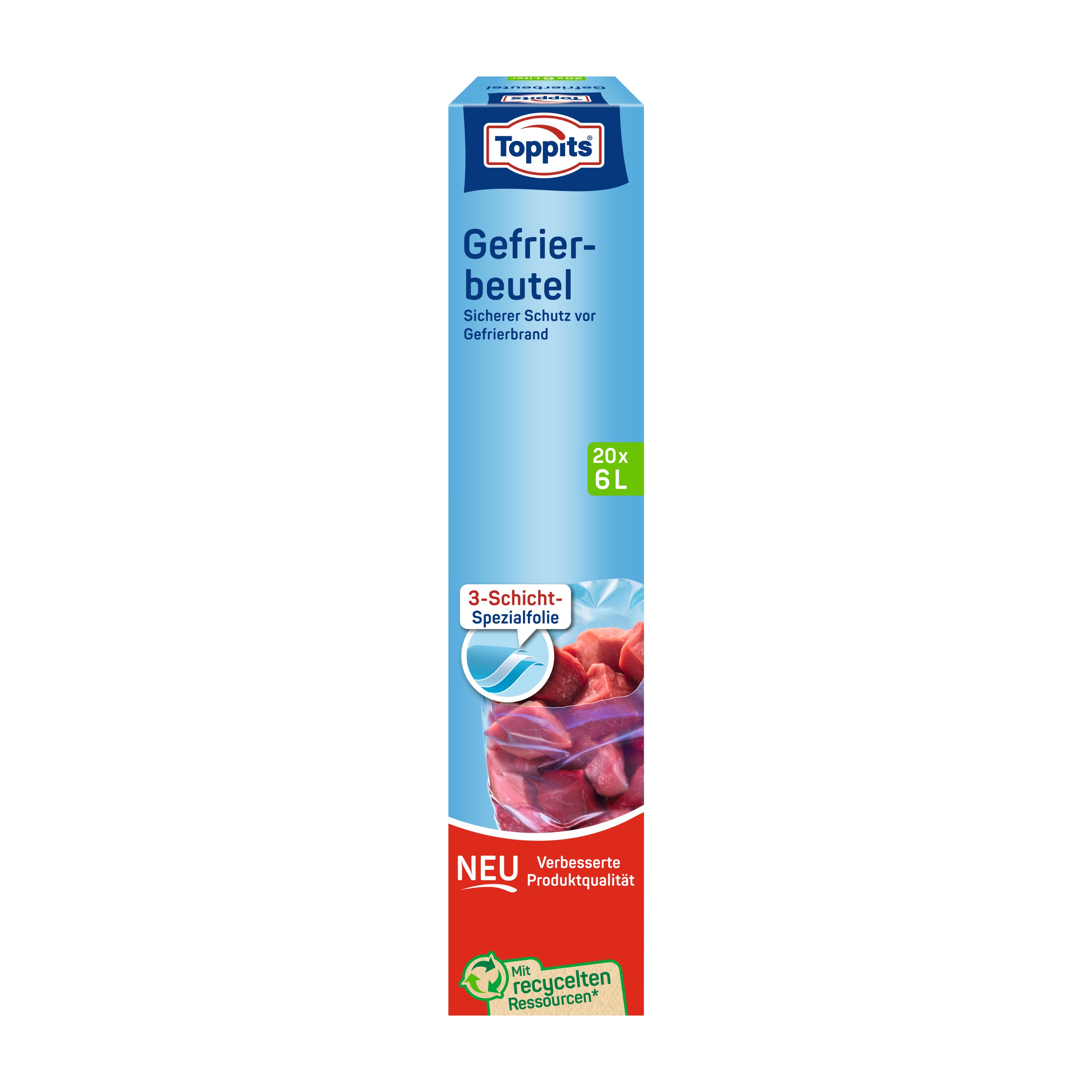 Toppits Gefrierbeutel 6 Liter