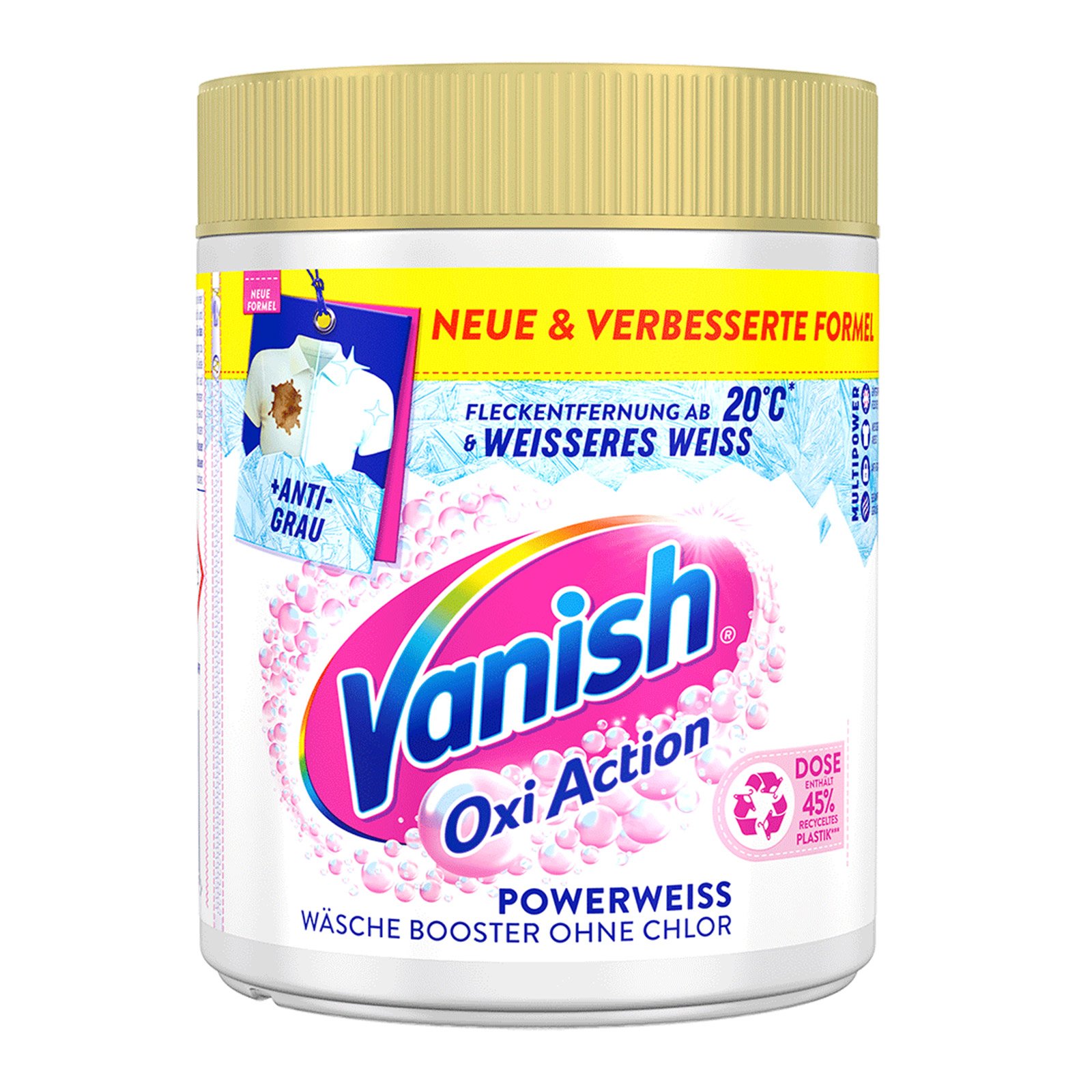 Vanish Oxi Action Fleckenentferner Pulver Powerweiss