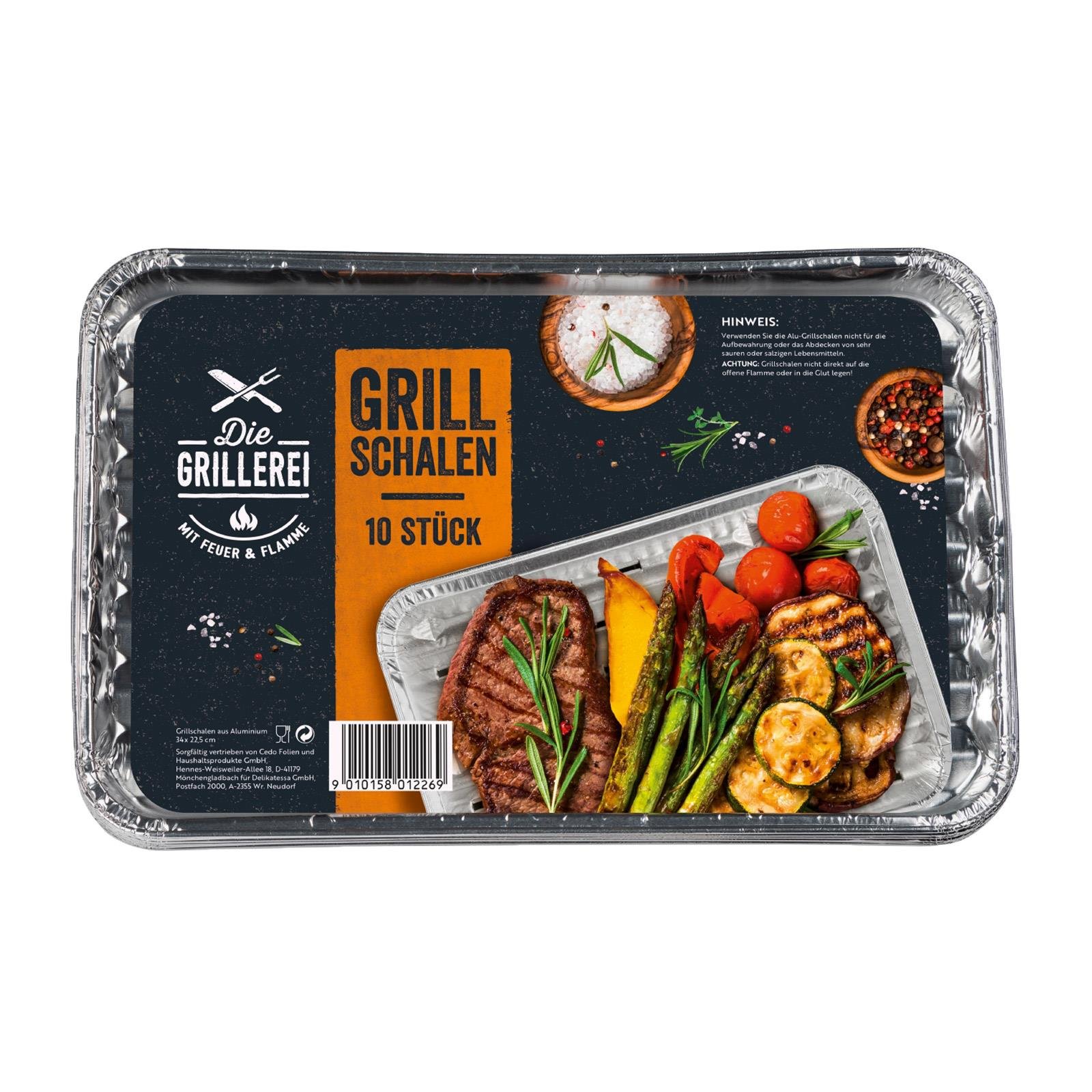 Die Grillerei Grillschalen