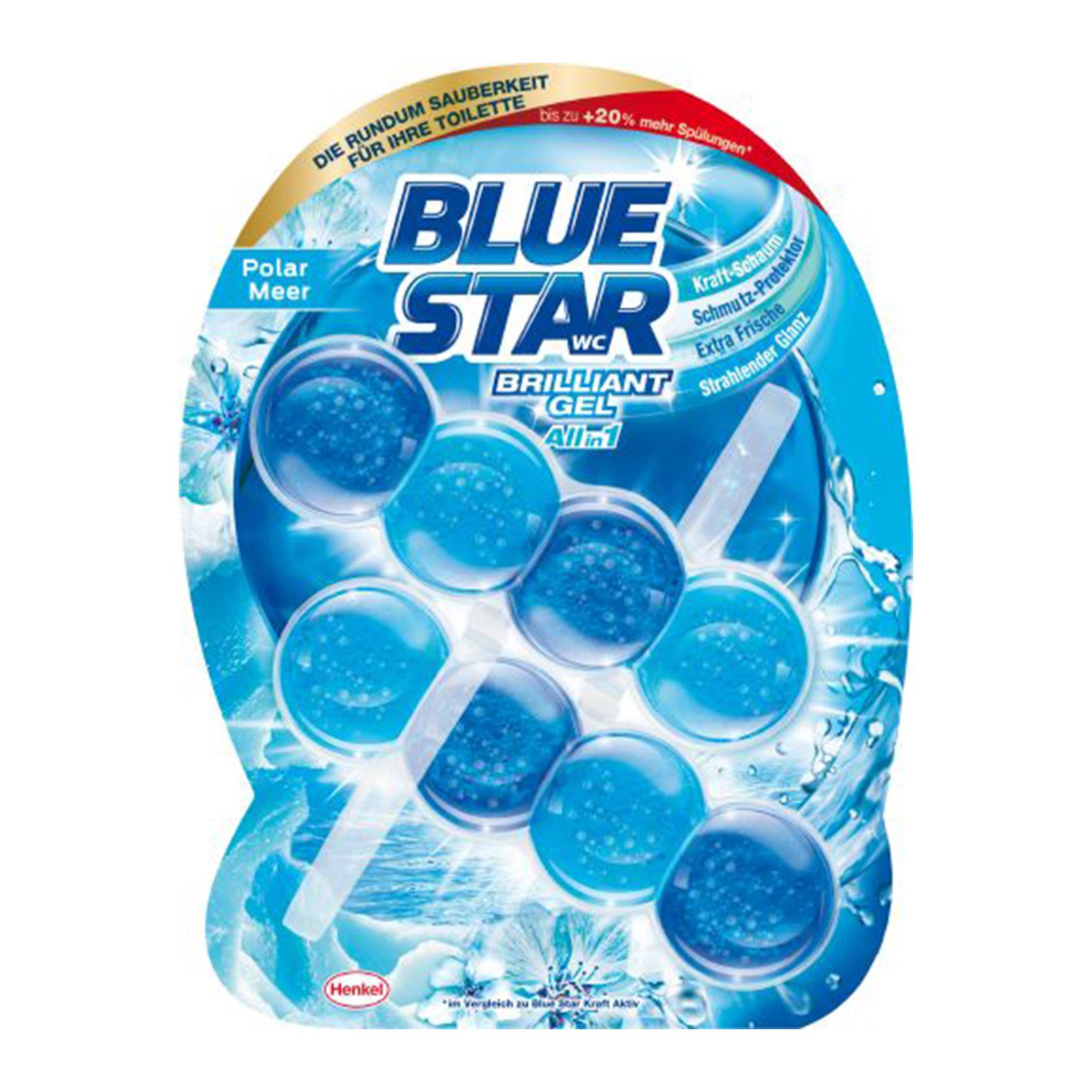 Blue Star Beckensteine Brilliant Polarmeer