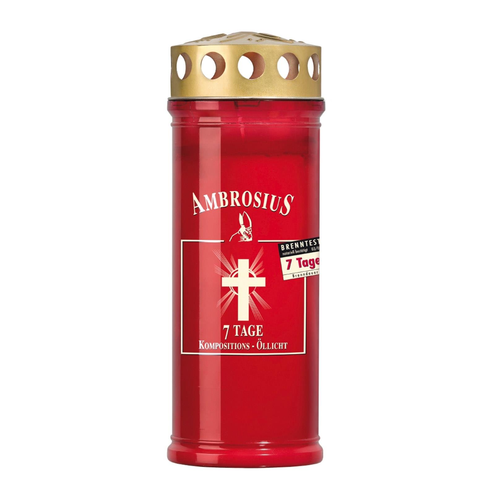 Ambrosius 7 Tage Kompositions-Öllicht Rot