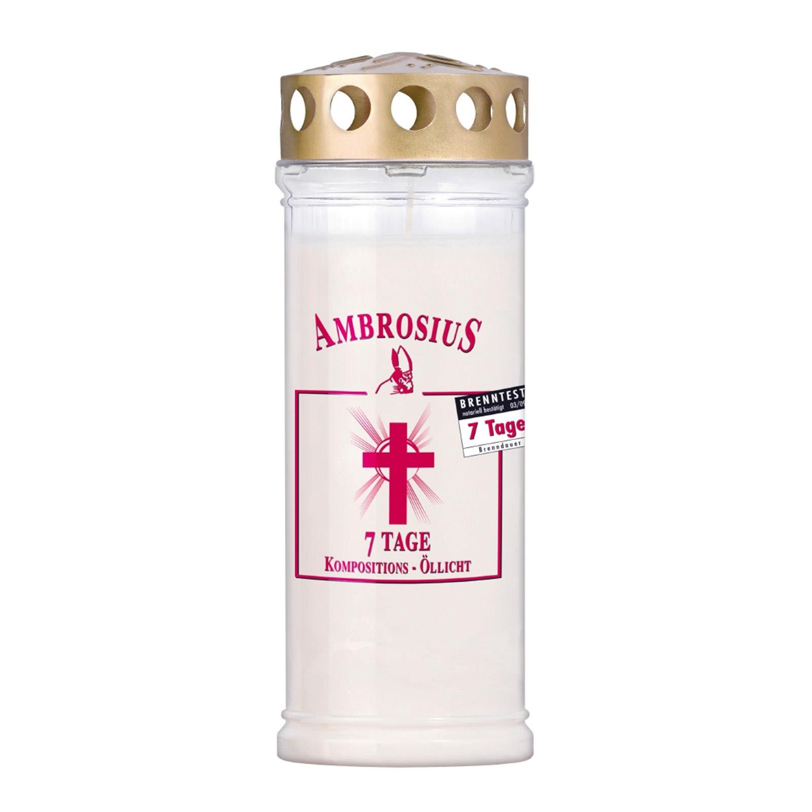 Ambrosius 7 Tage Kompositions-Öllicht Weiß