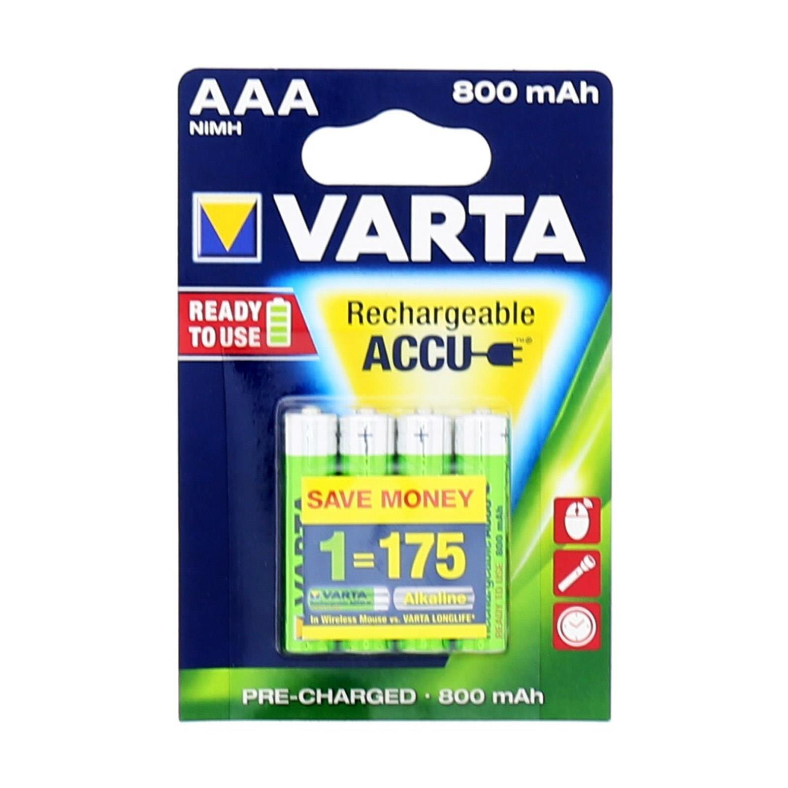 Varta Akku R2U AAA (800 mAh)