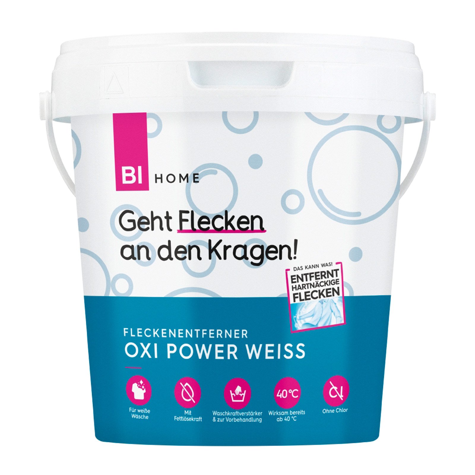BI HOME Oxi Power Weiss Fleckenentferner