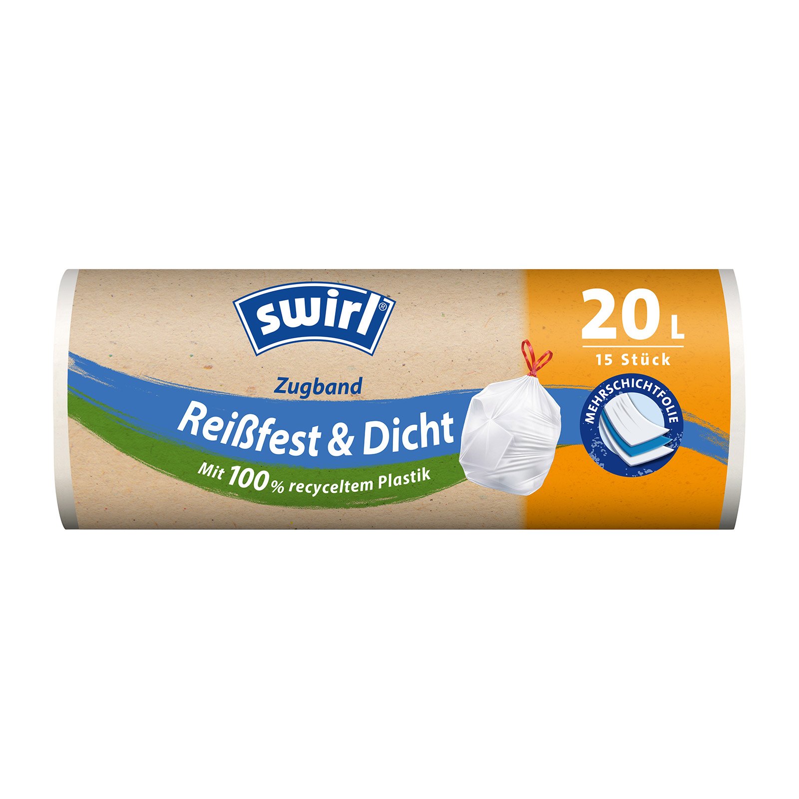 Swirl Zugbandmüllbeutel
