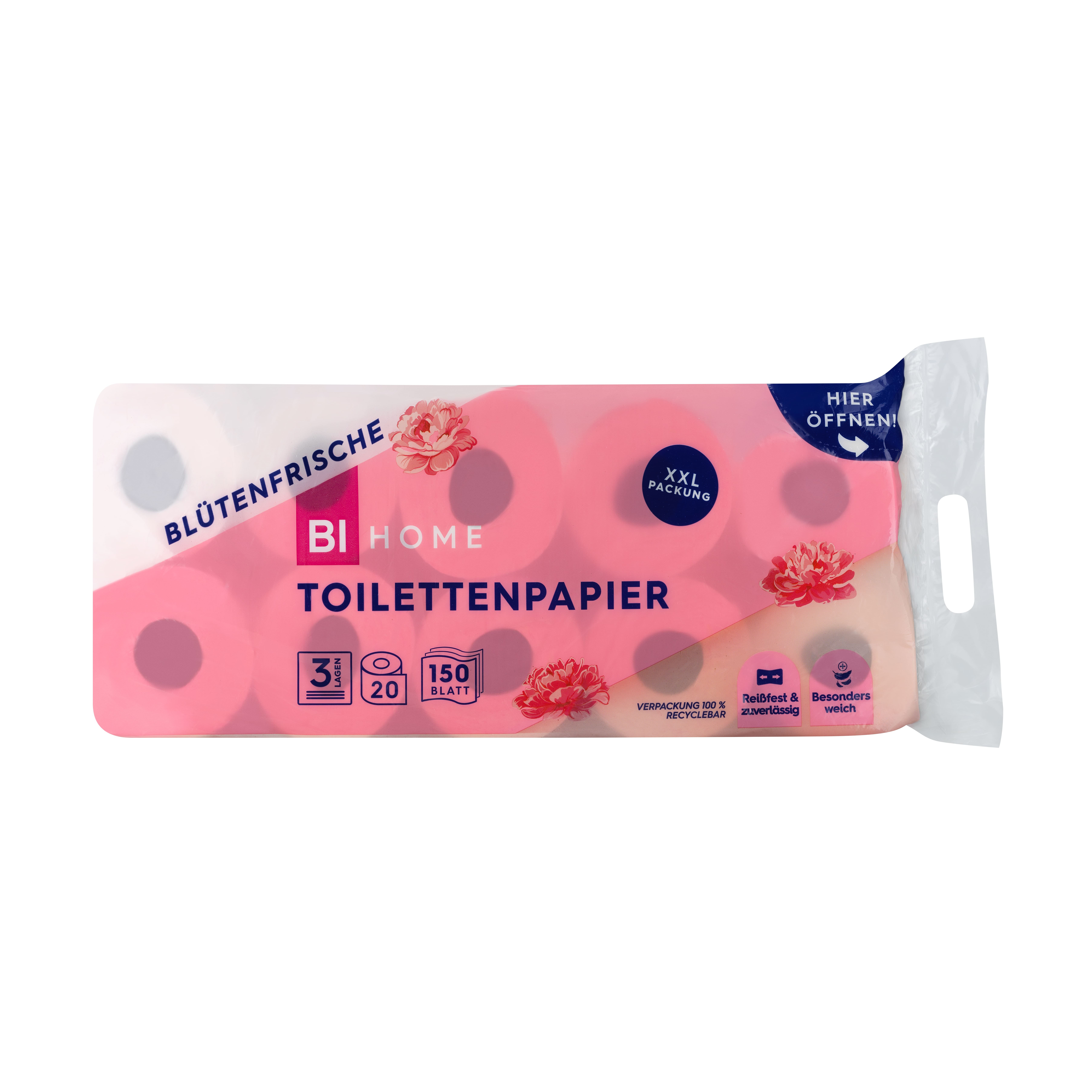 BI HOME Toiletten Papier Floral
