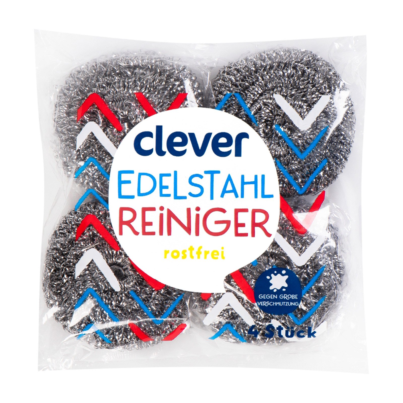 Clever Edelstahl Topfreiniger