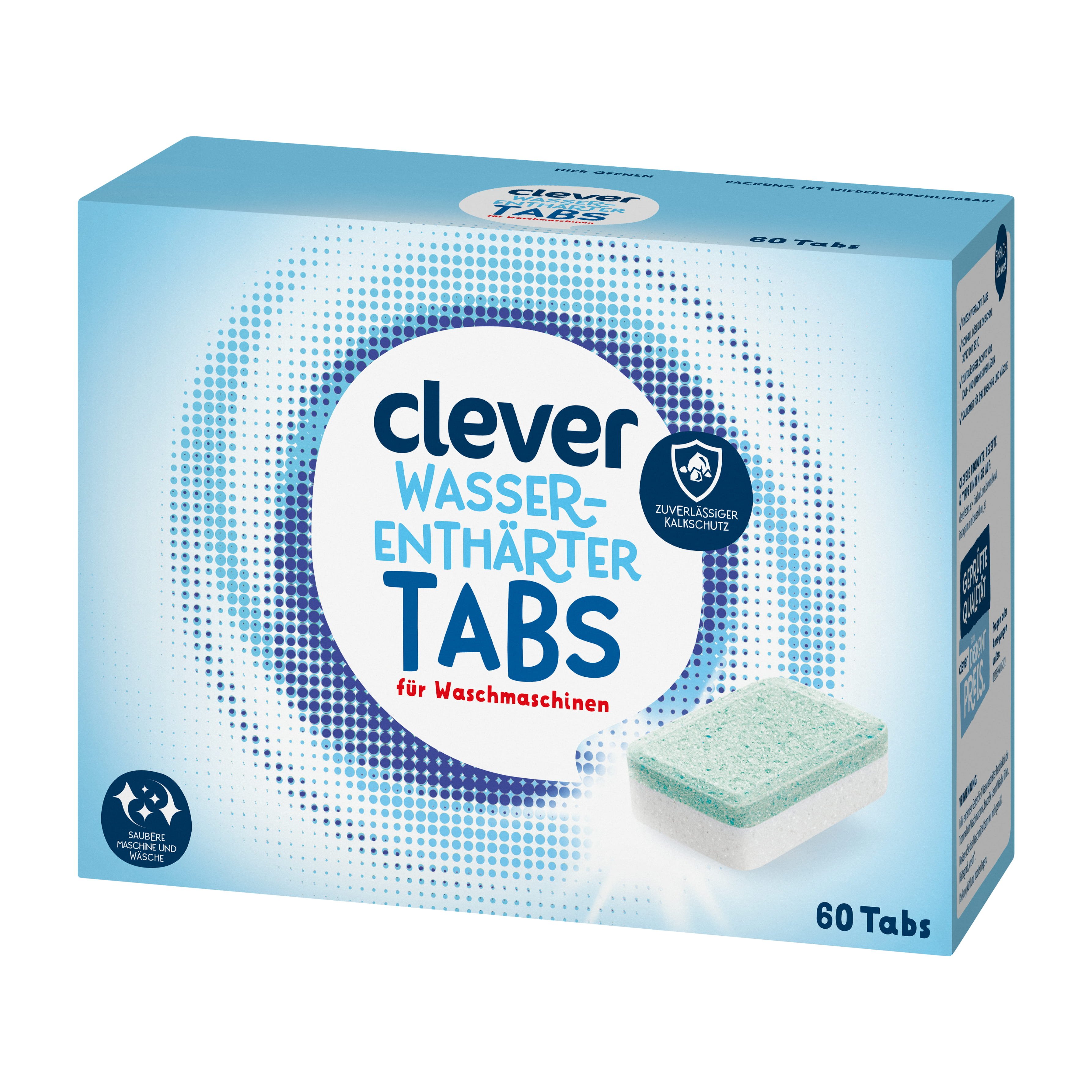 Clever Wasserenthärter Tabs