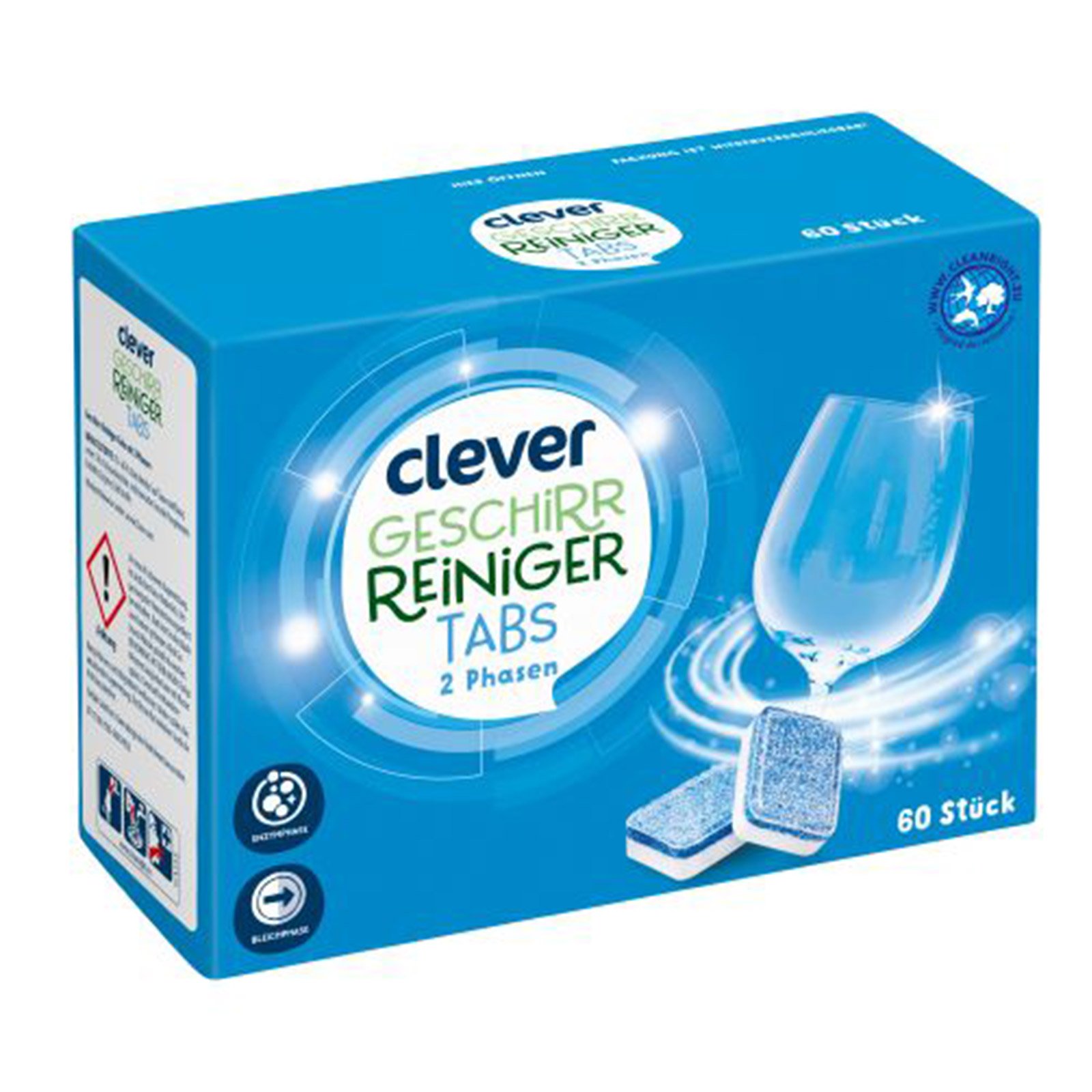 Clever Geschirrspültabs 2 Phasen