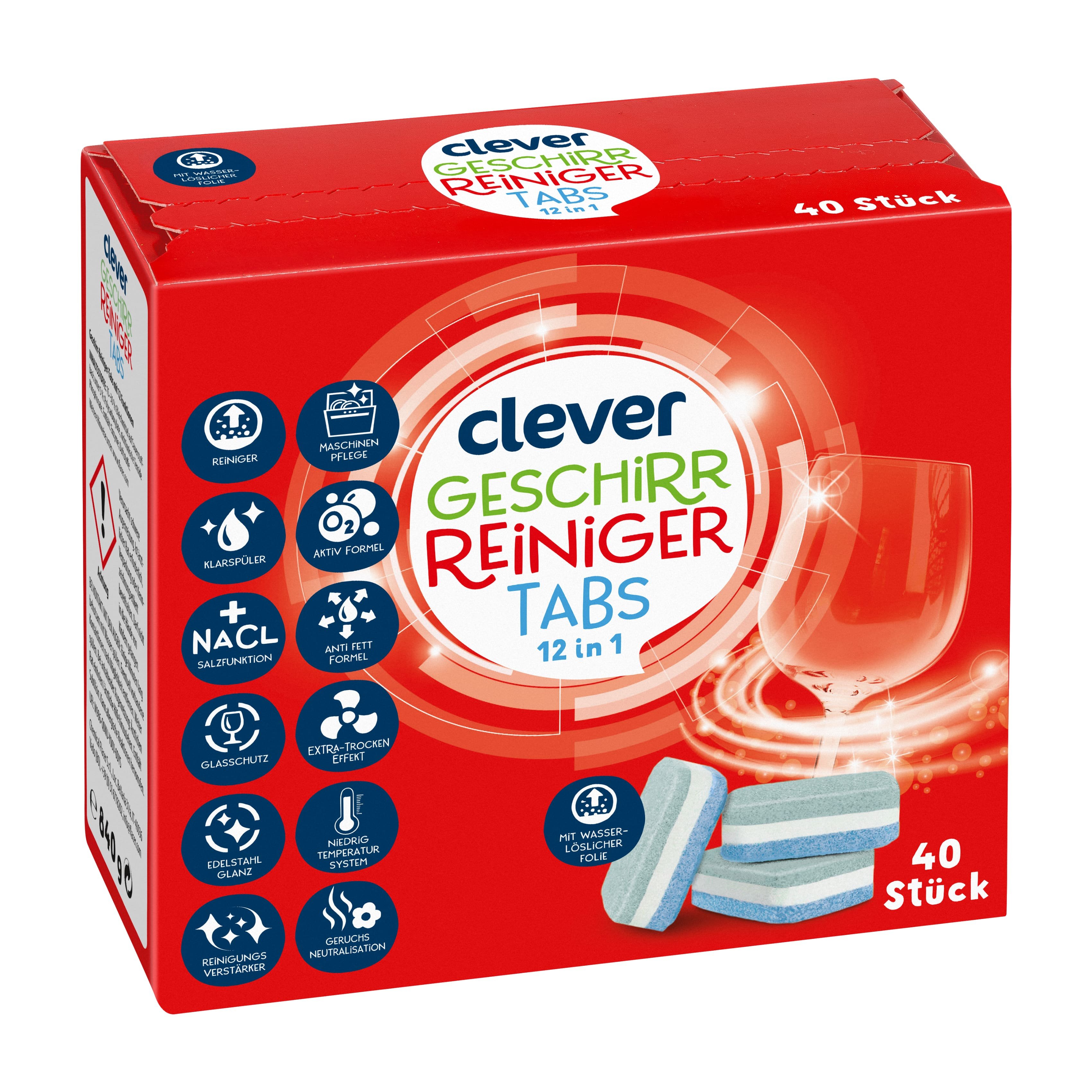 Clever Geschirrspültabs