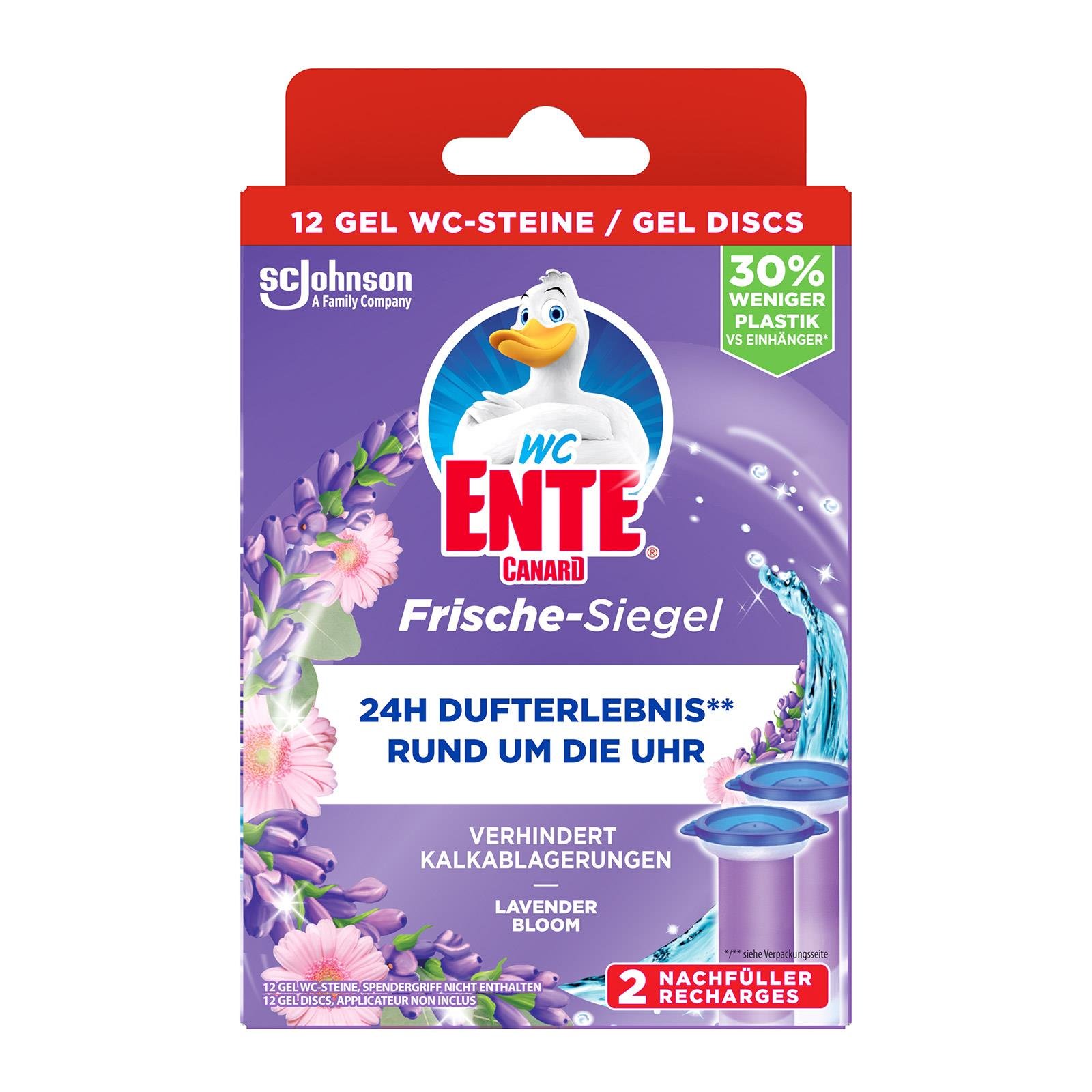 WC Ente Frische Siegel Lavendel Nachfüllung