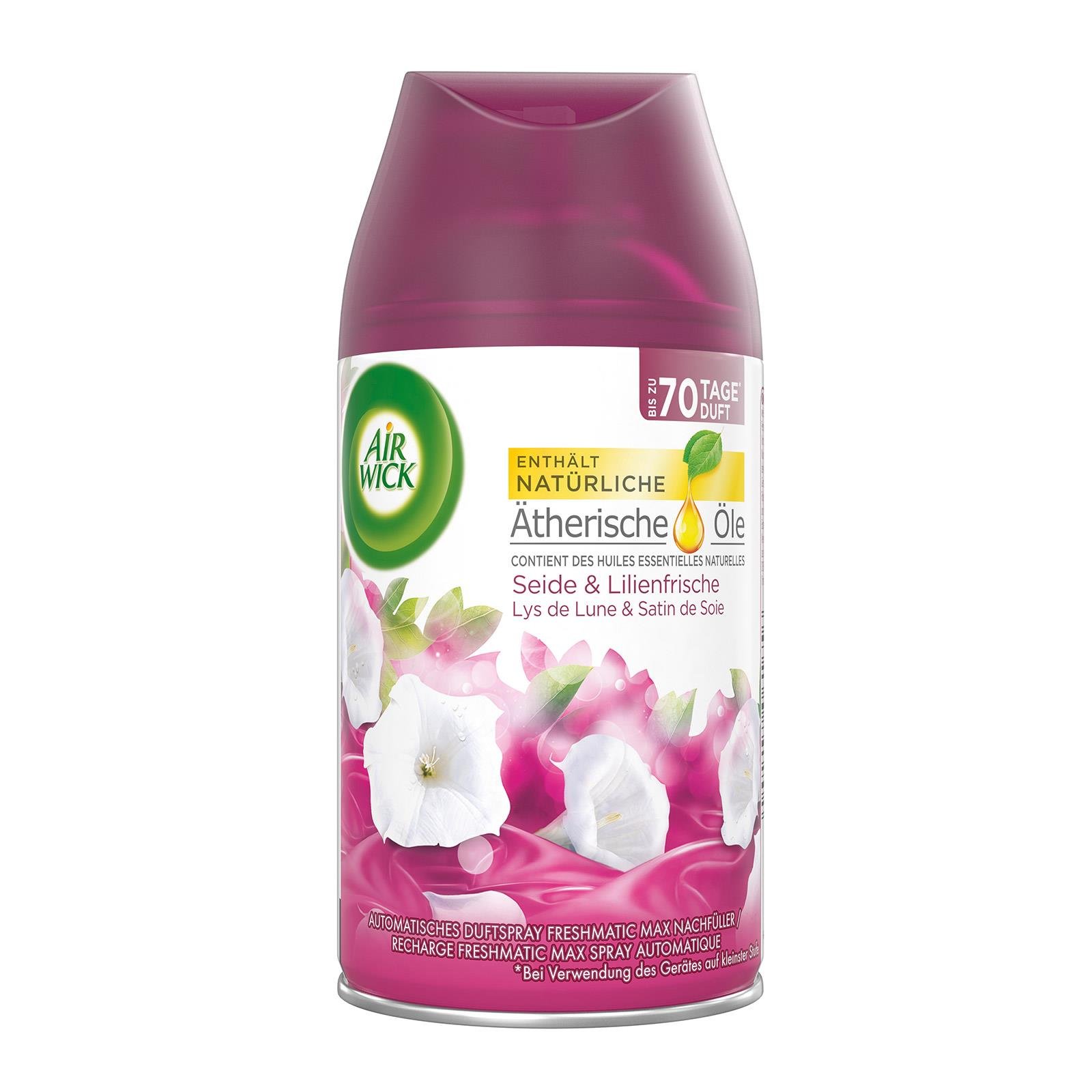 Air Wick Freshmatic Seide & Lilienfrische Nachfüller