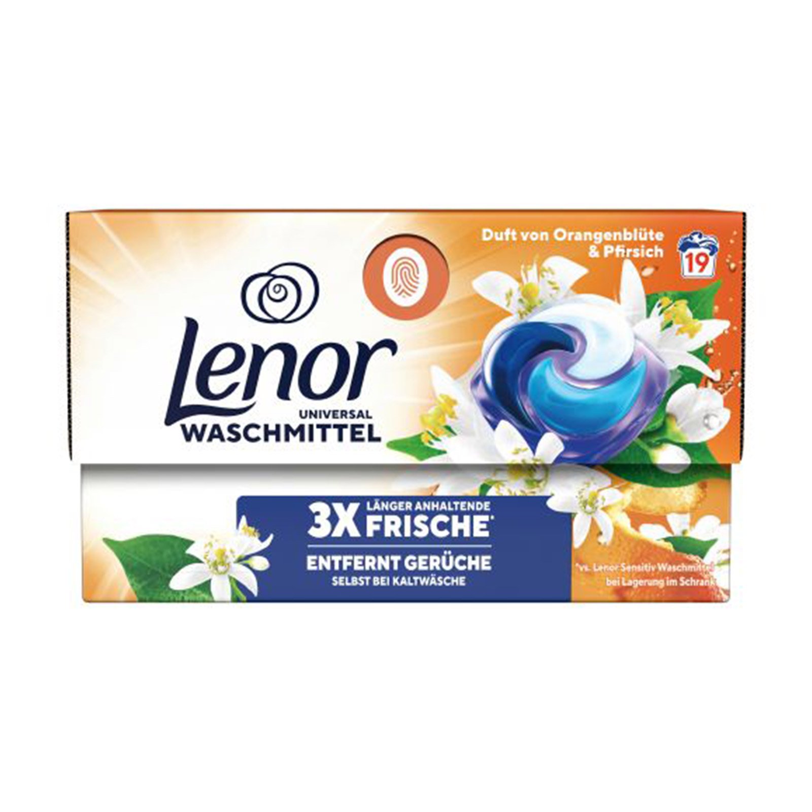 Lenor Universal Waschmittelpods Orangeblüte & Pfirsich