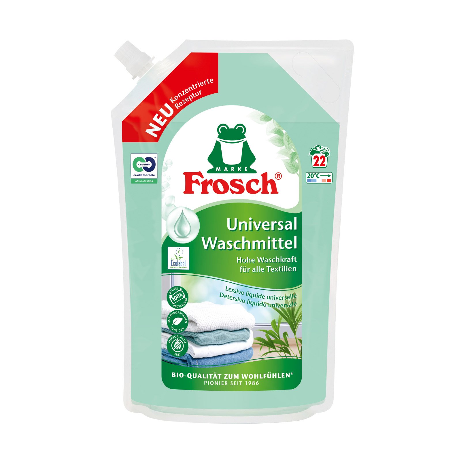 Frosch Waschmittel Universal